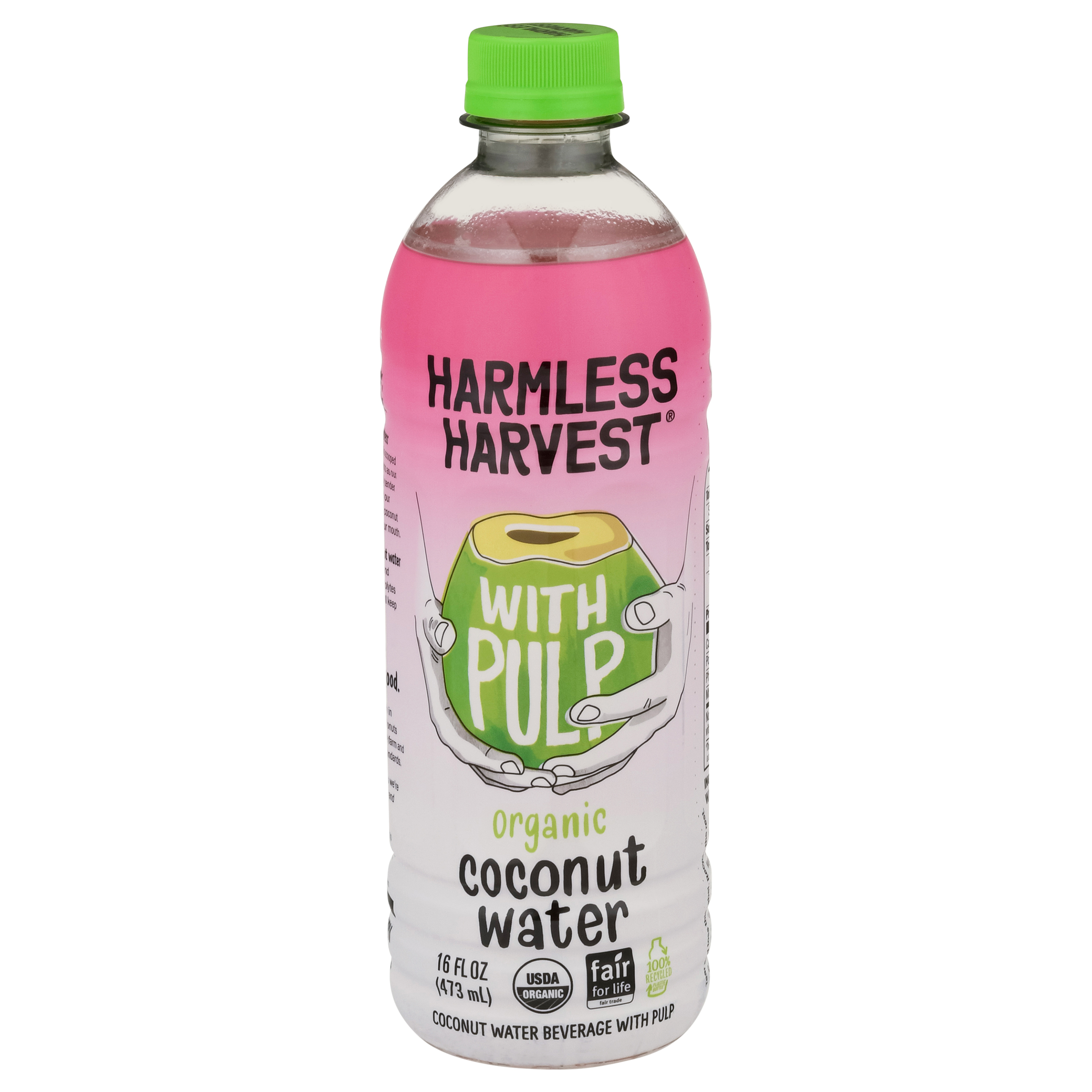 Harmless Harvest Organic Coconut Water with Pulp