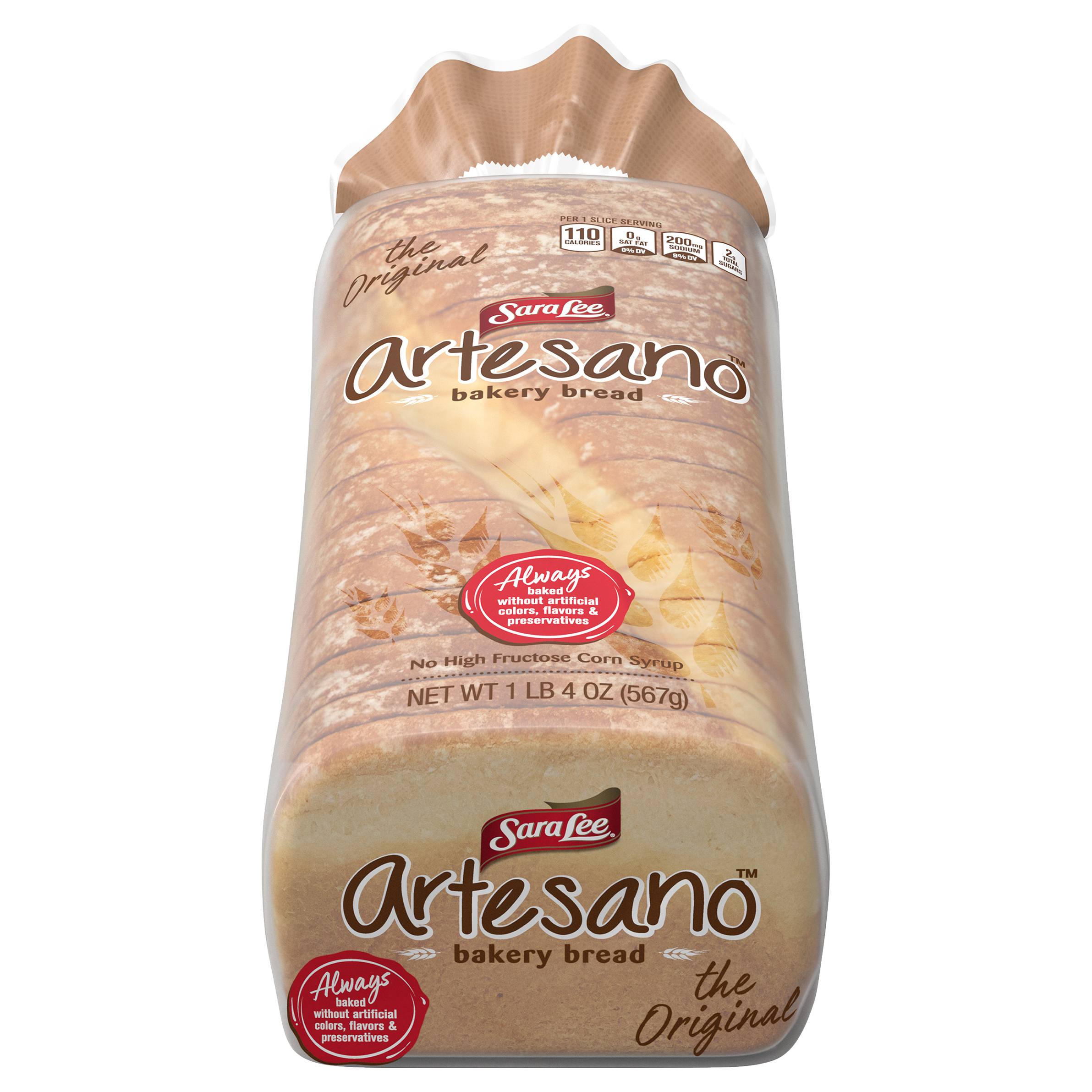 Sara Lee Artesano White Bakery Bread 20 oz