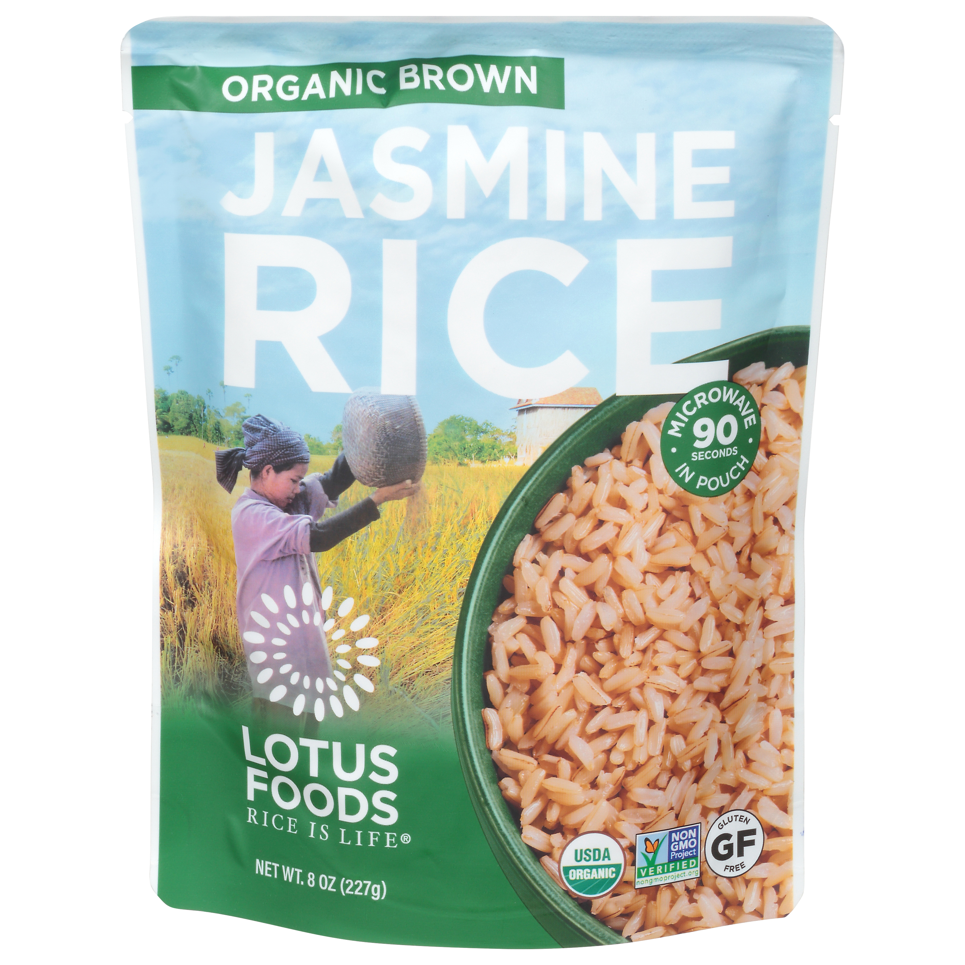 Lotus Foods Organic Jasmine Brown Rice