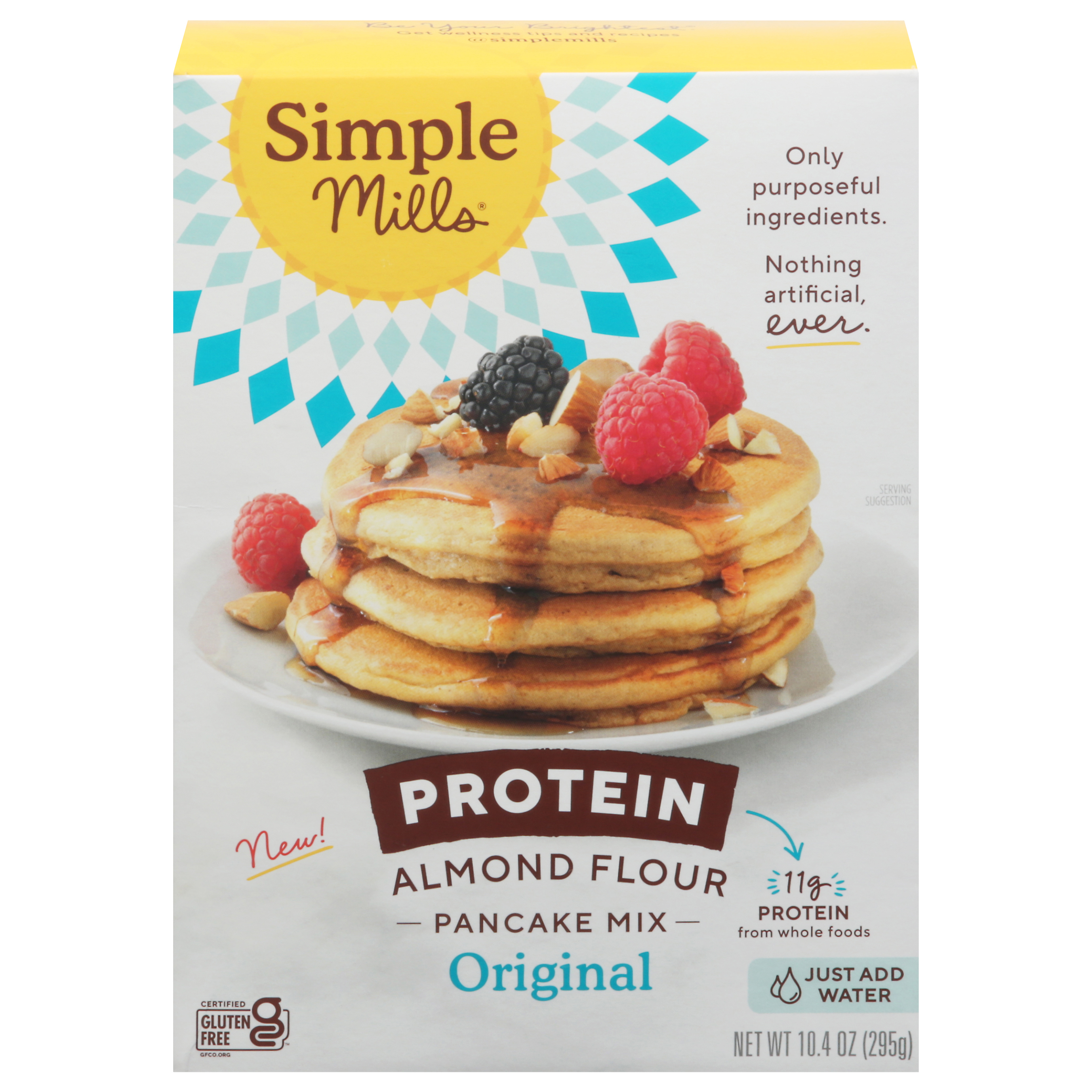 Simple Mills Protein Almond Flour Original Pancake Mix