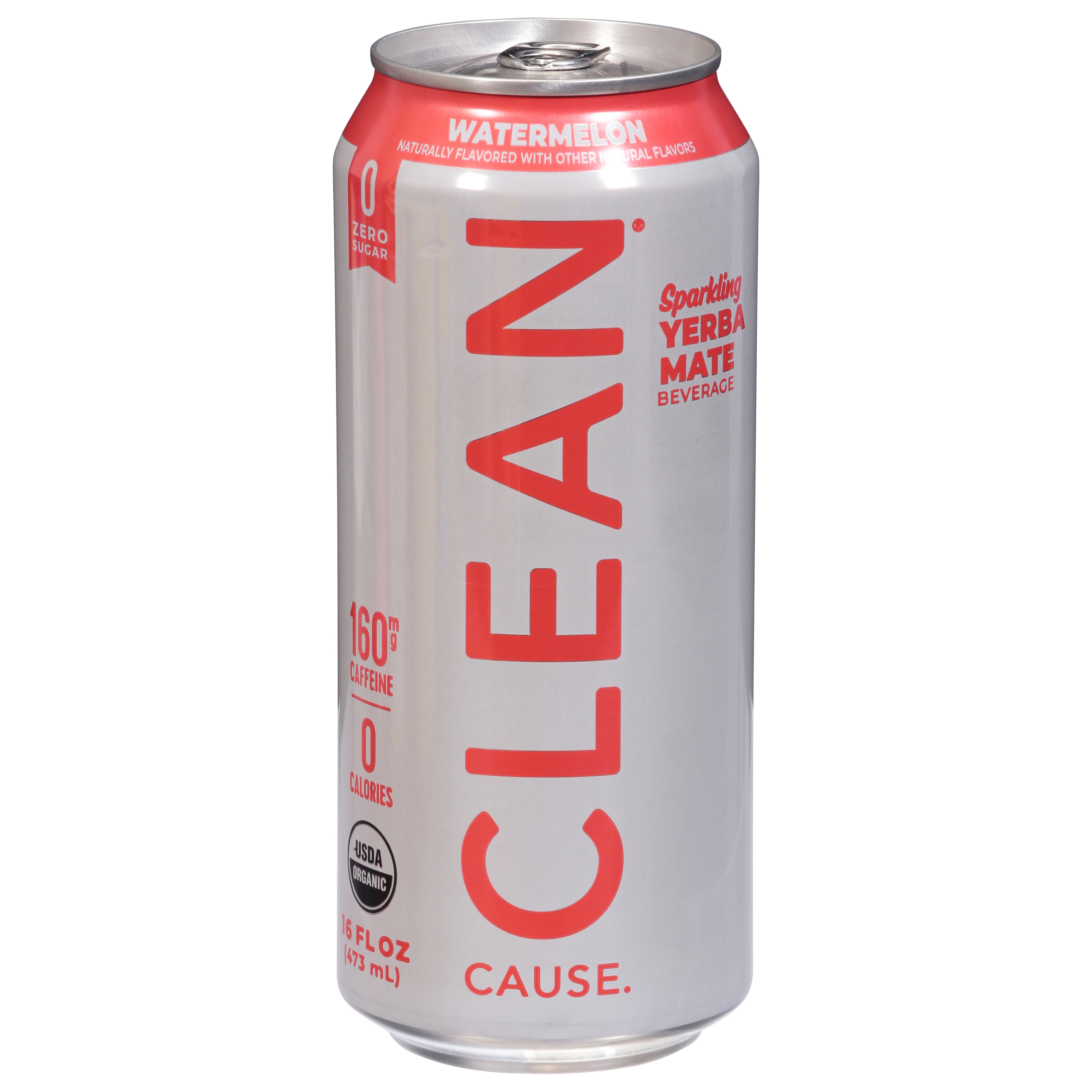 Clean Cause Sparkling Watermelon Yerba Mate