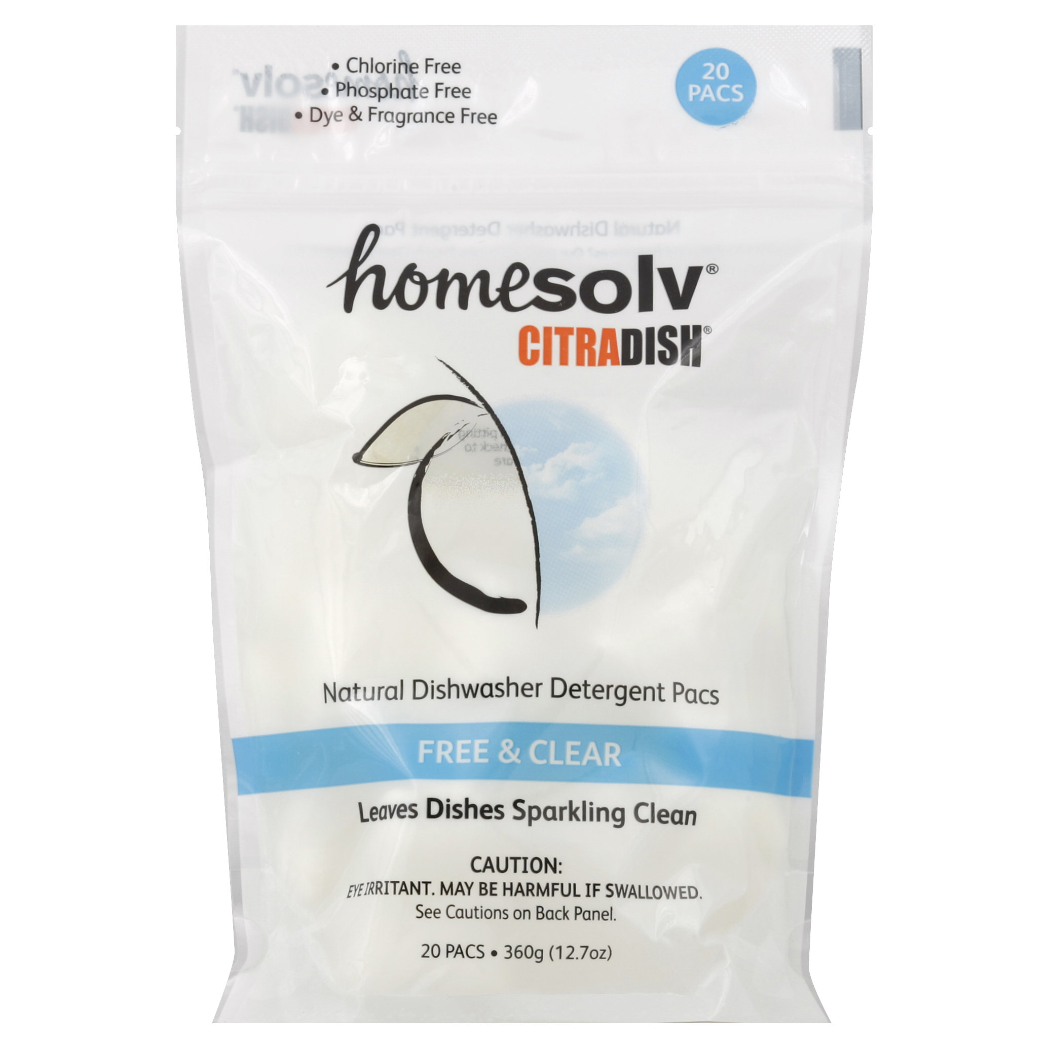 Homesolv Dishwasher Detergent Pacs