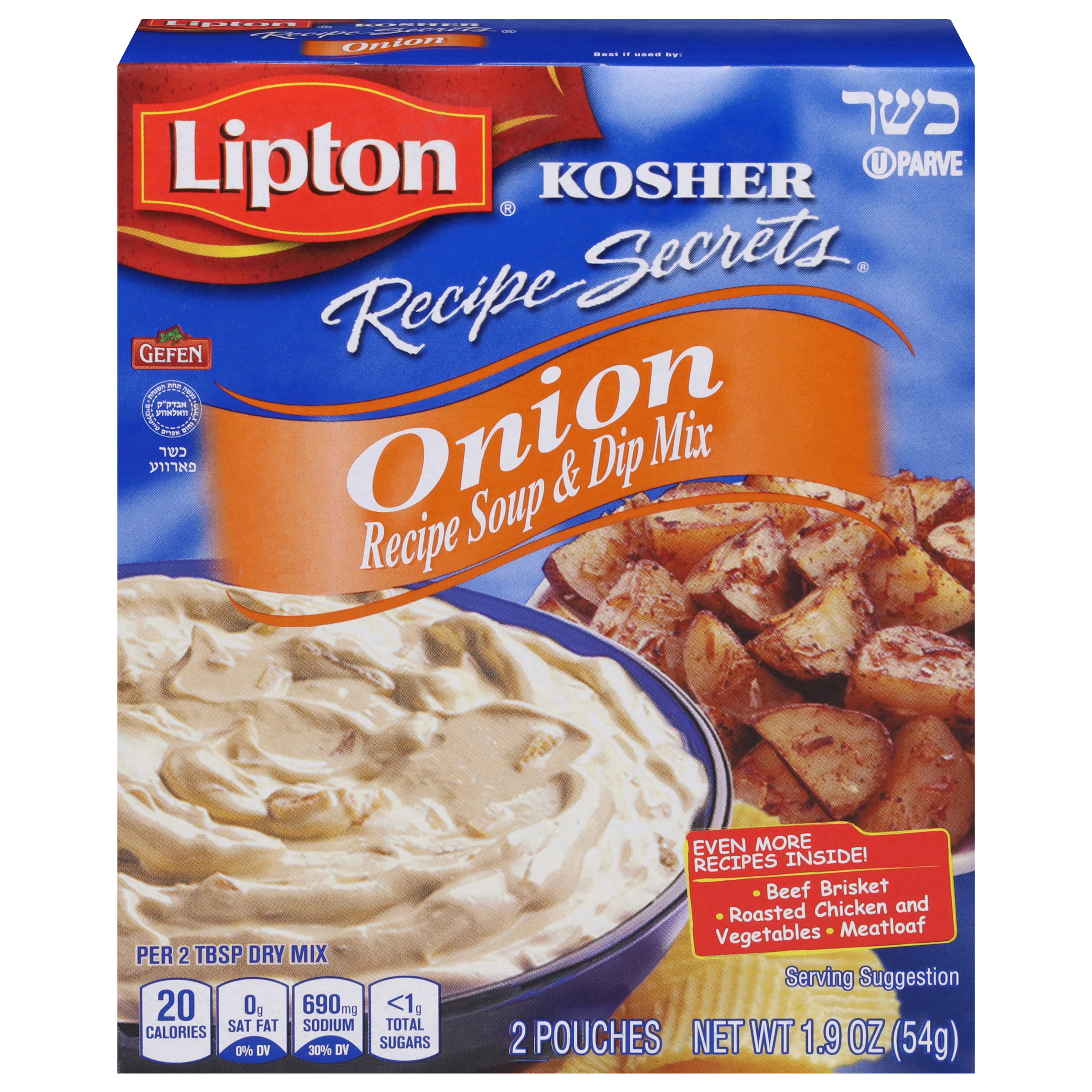 Lipton Recipe Secrets Onion Recipe Soup & Dip Mix