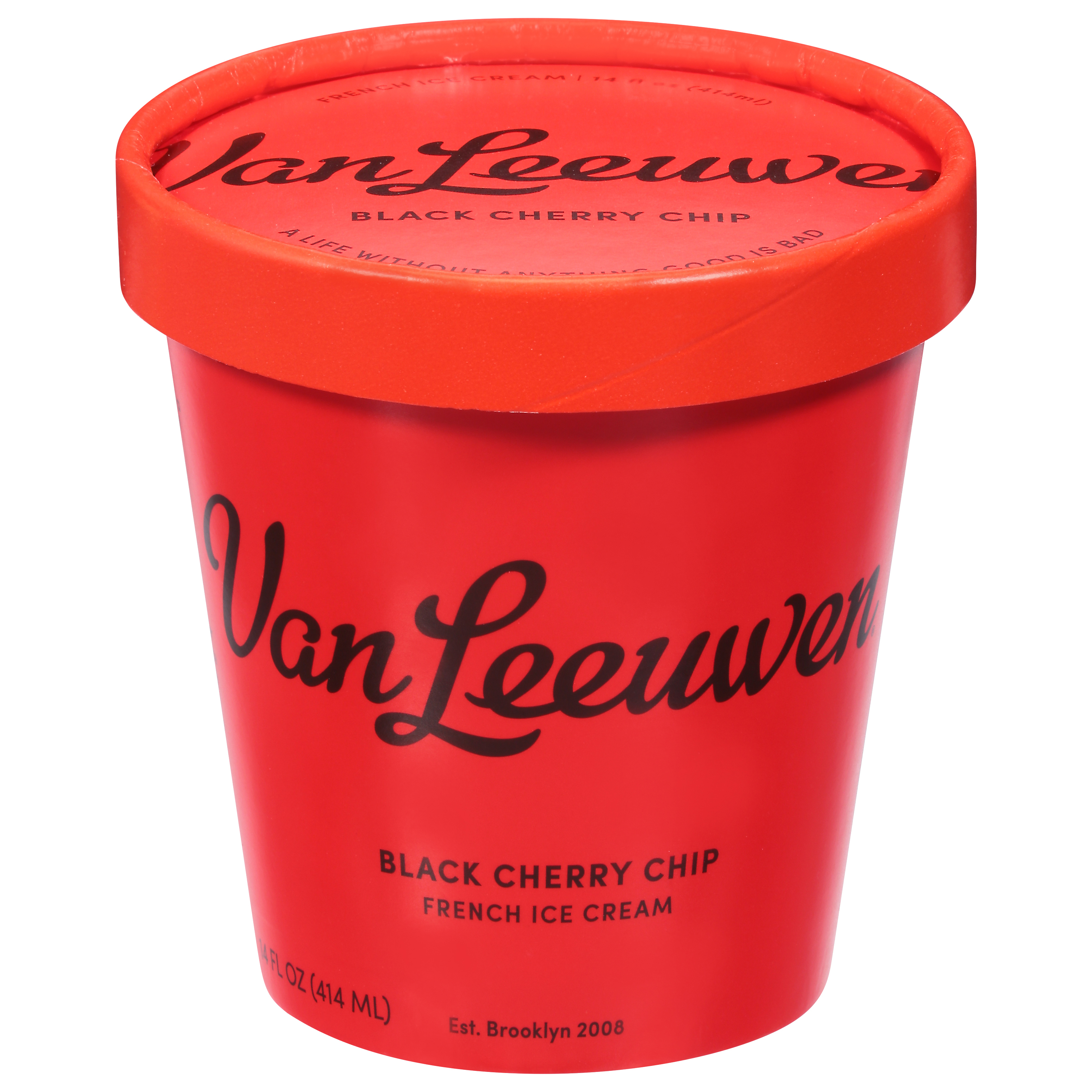Van Leeuwen French Black Cherry Chip Ice Cream