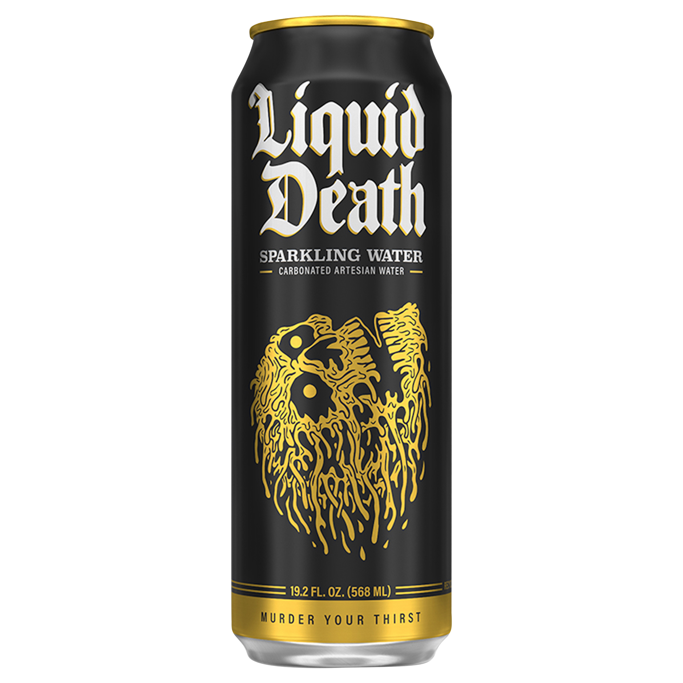 Liquid Death Sparkling Water, 19.2 oz King Size Can