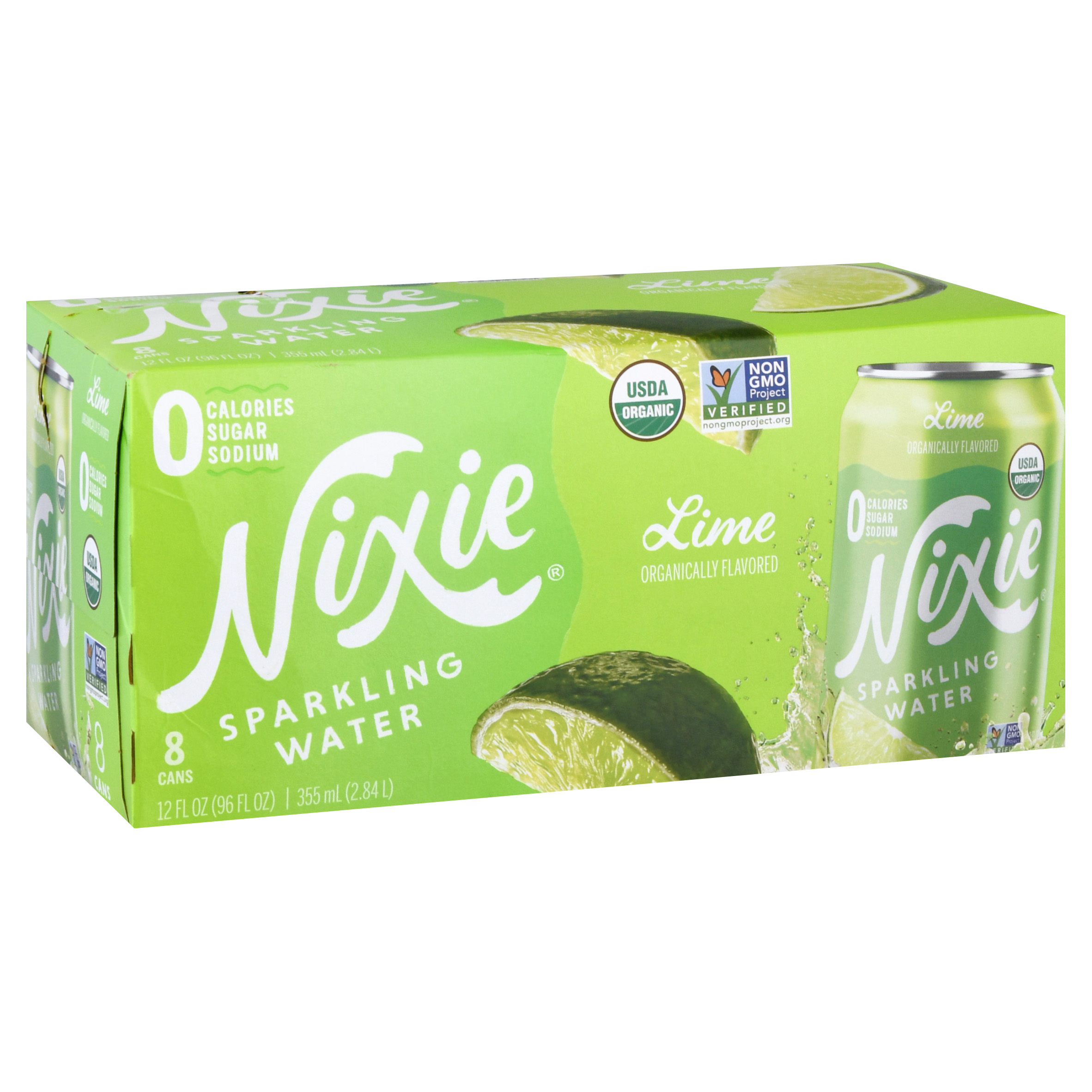 Nixie Lime Sparkling Water