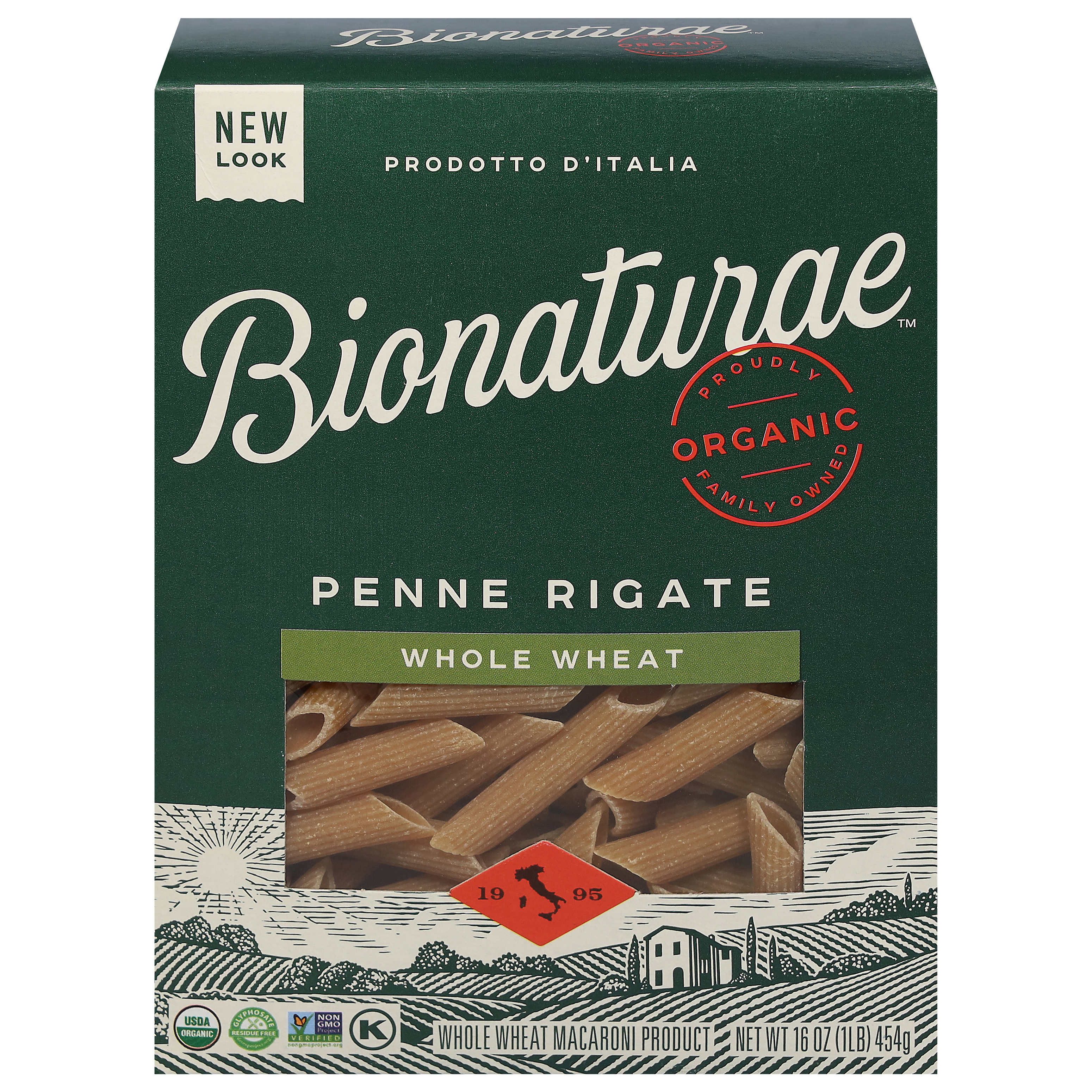 Bionaturae Whole Wheat Penne Rigate