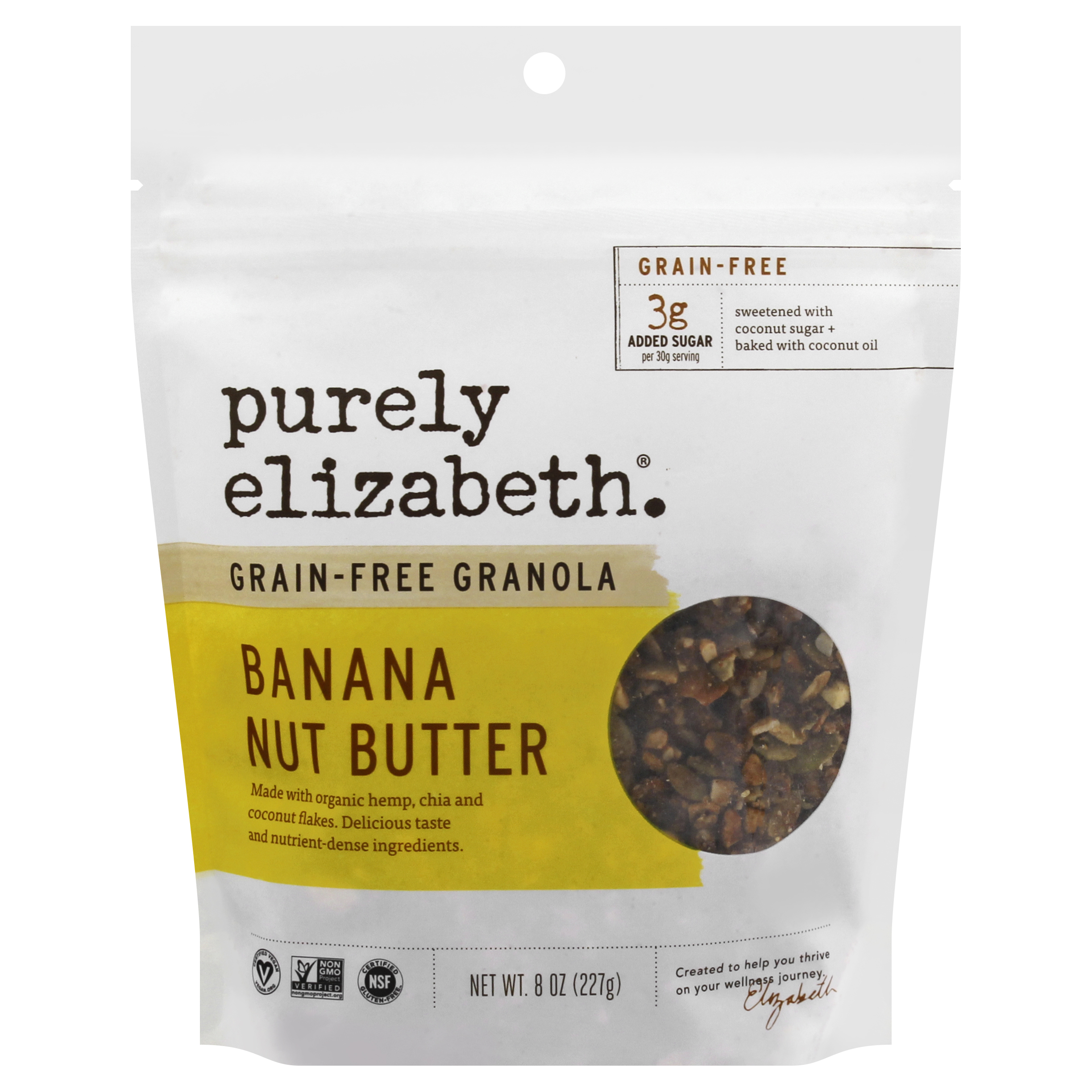 Purely Elizabeth Grain-Free Banana Nut Butter Granola