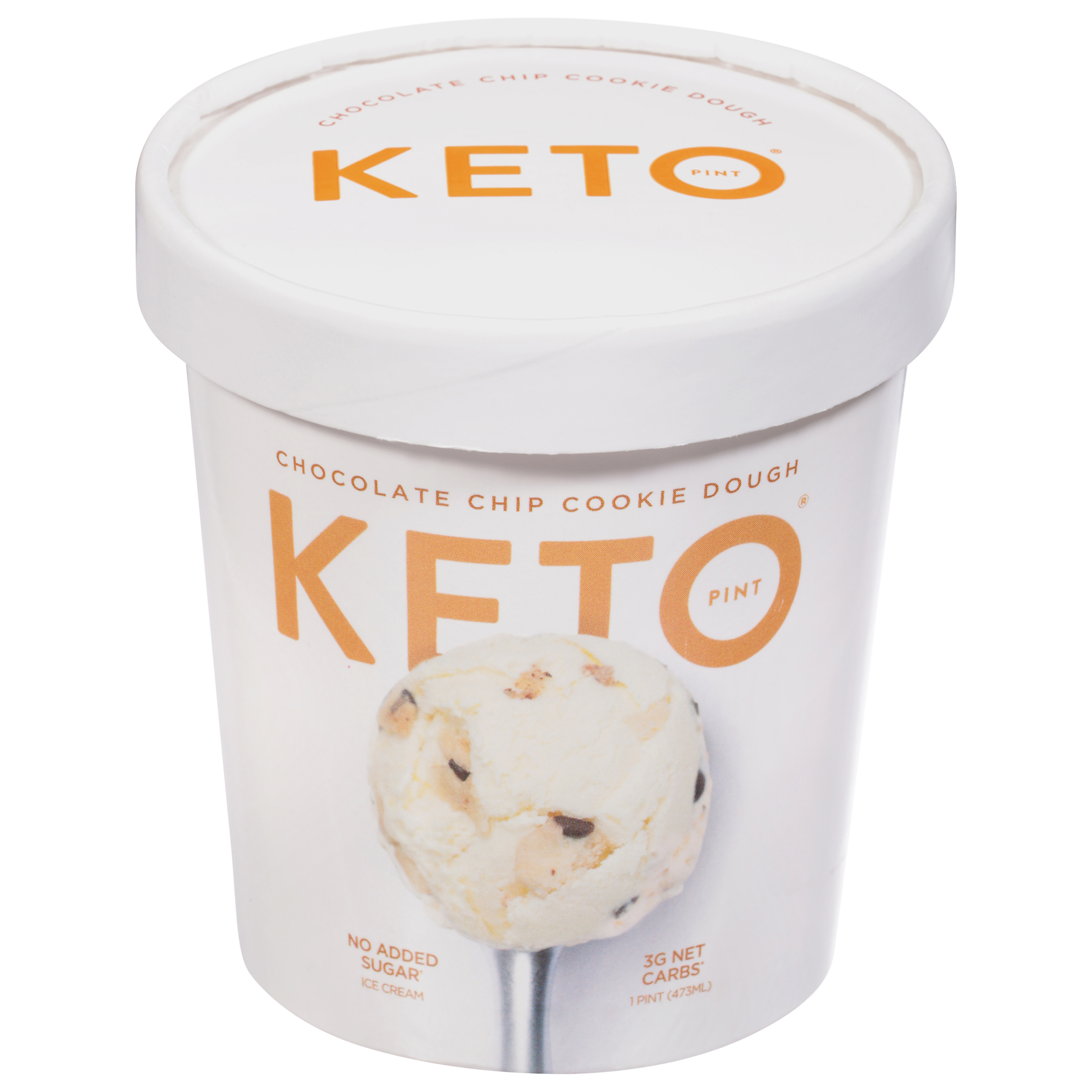 Keto Pint Chocolate Chip Cookie Dough Ice Cream