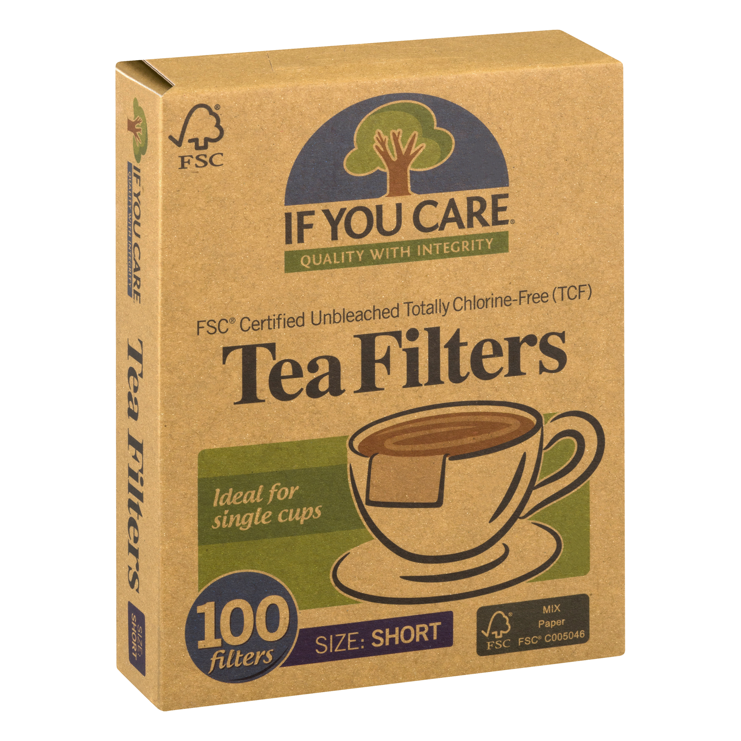 If You Care Short Tea Filters