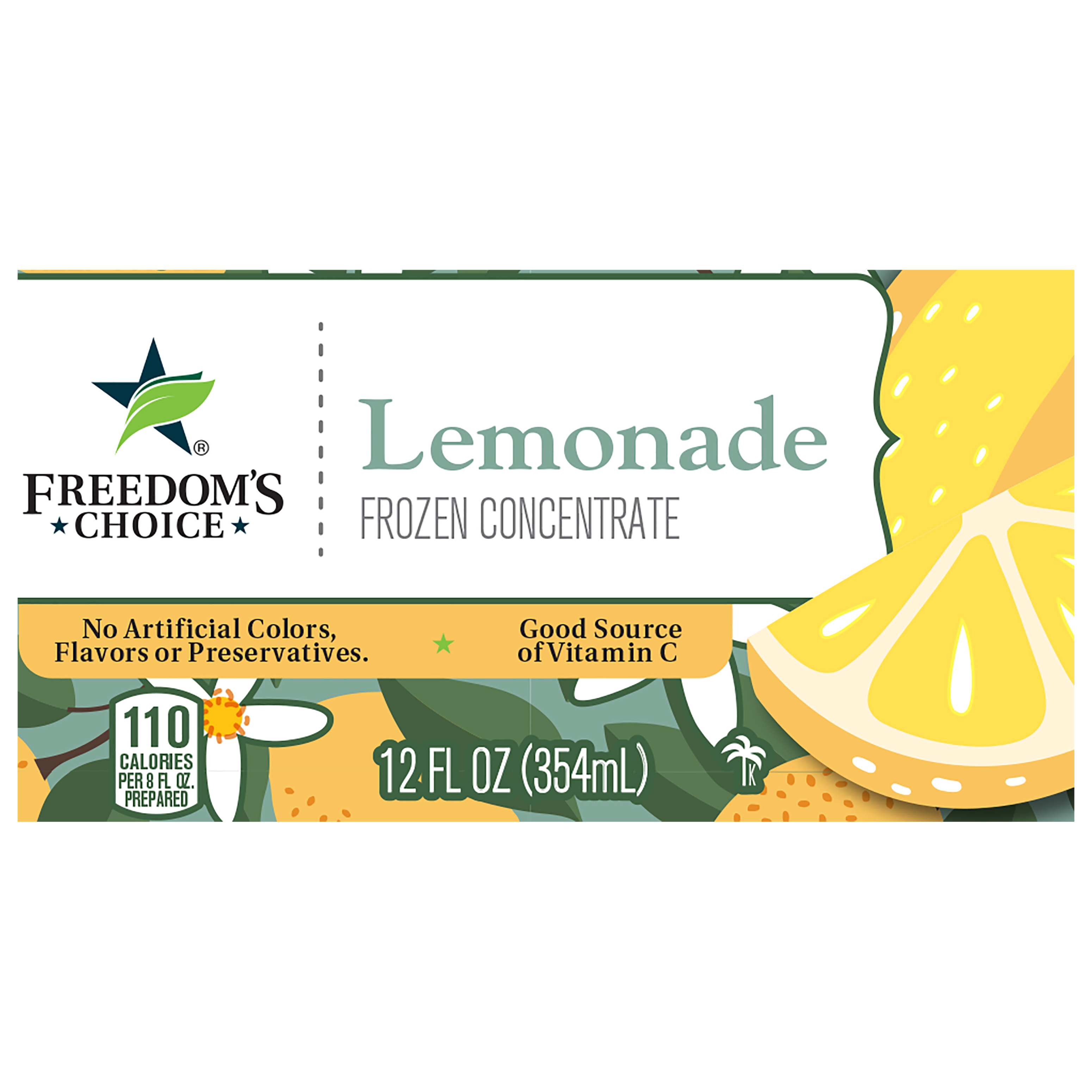 Freedom's Choice Lemonade 12 fl oz