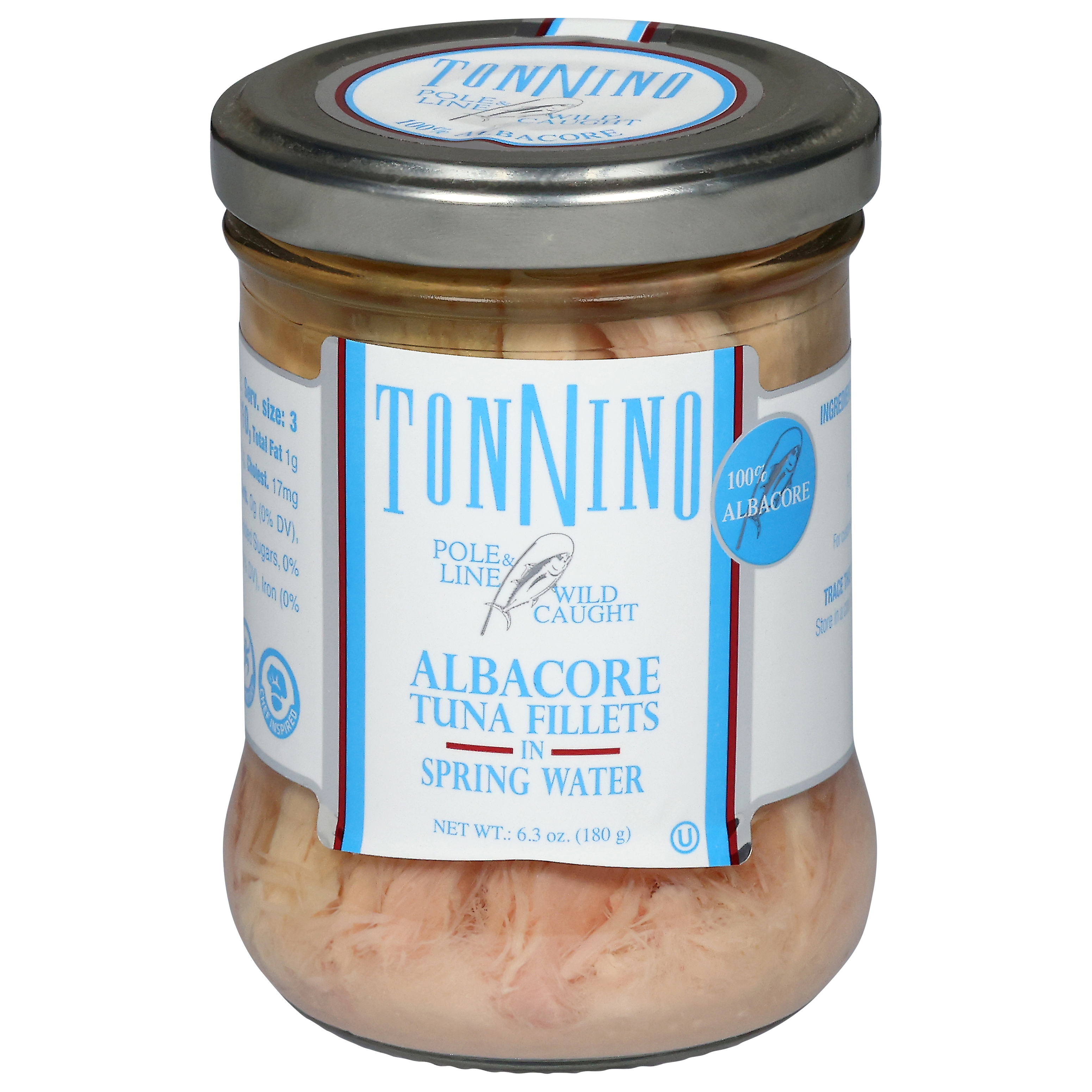 Tonnino Albacore Tuna Fillets in Spring Water
