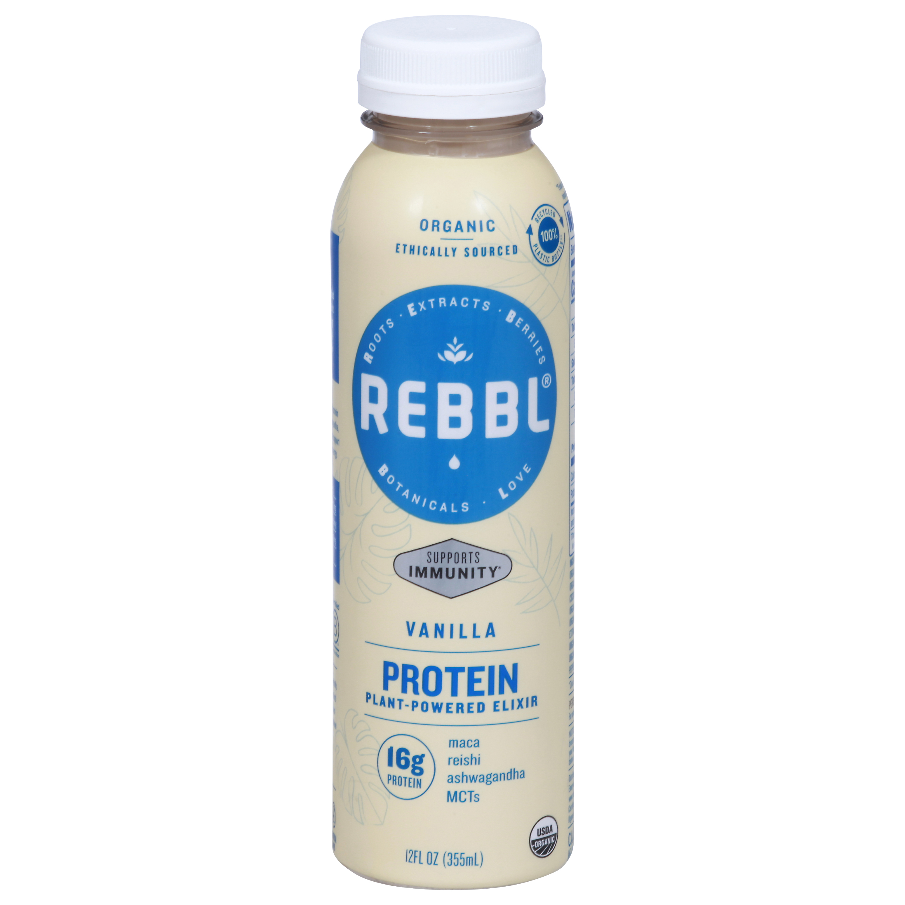 Rebbl Organic Vanilla Protein Elixir