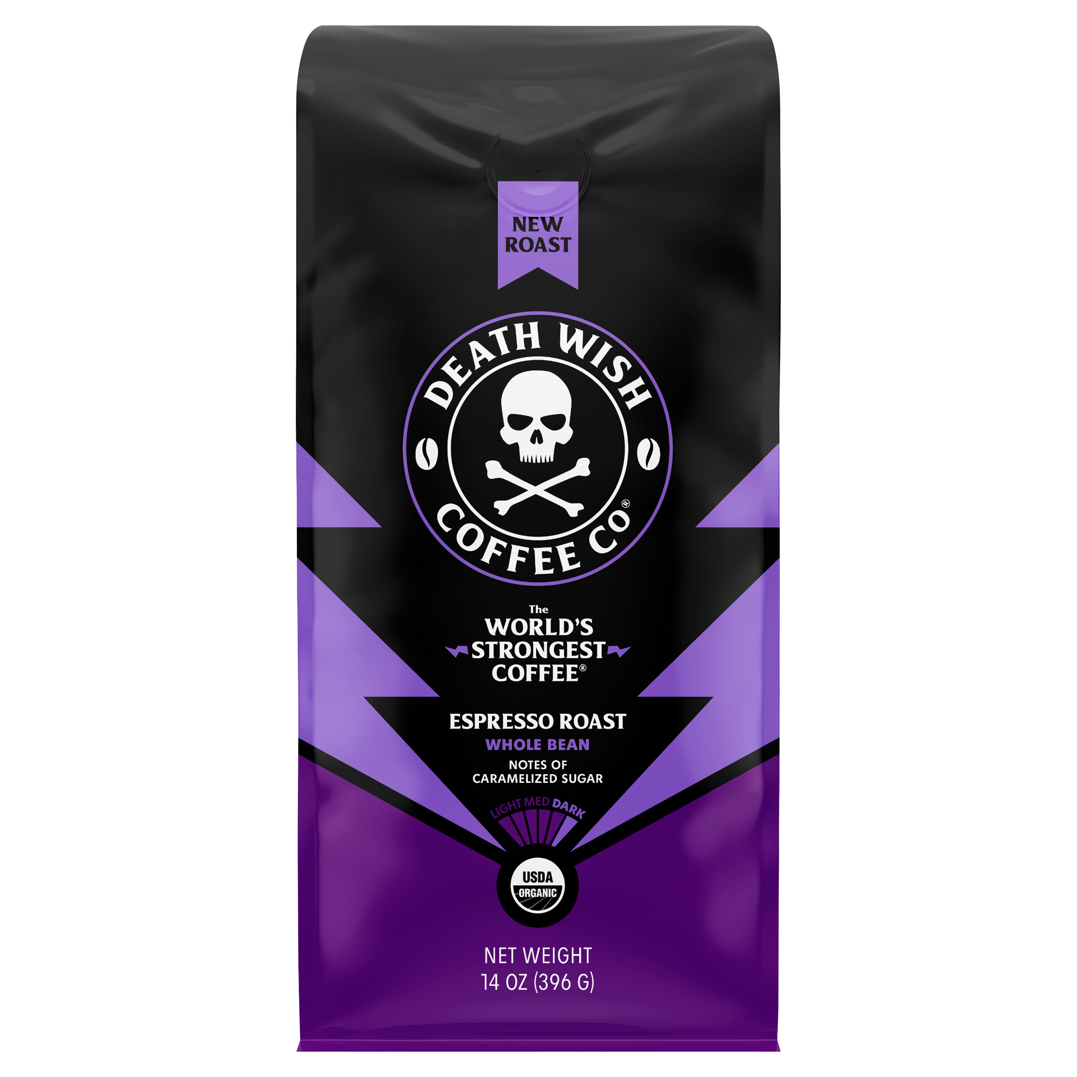 Death Wish Coffee - Espresso Roast - Whole Bean