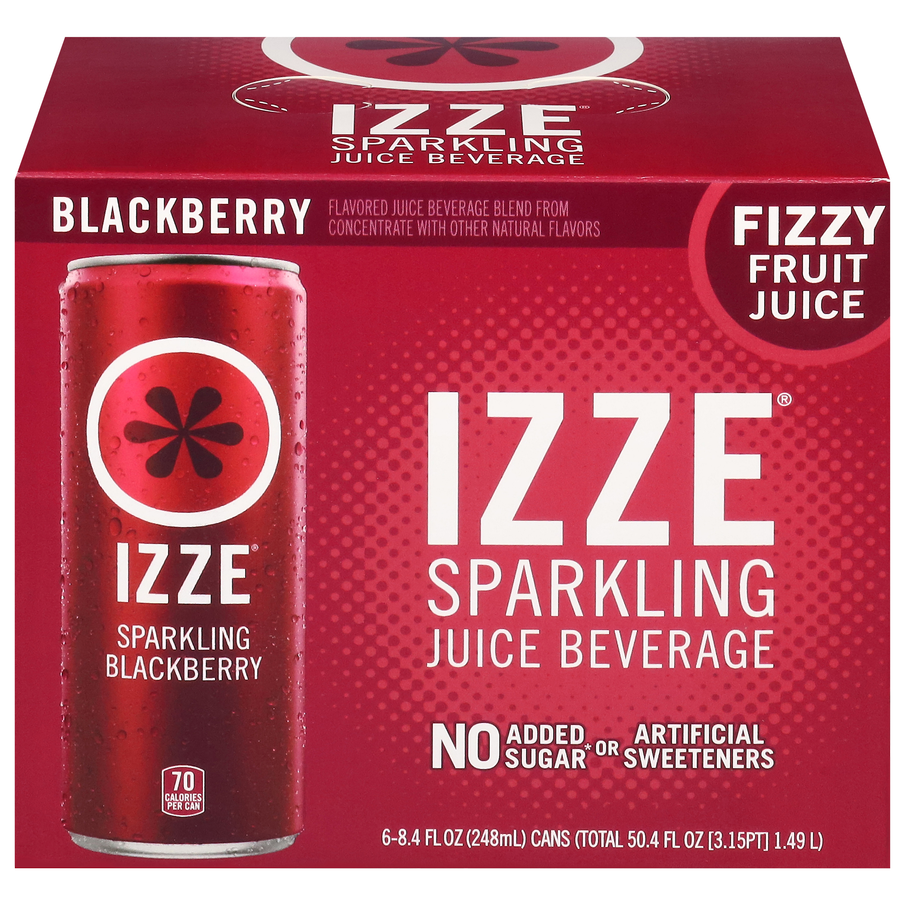 Izze Sparkling Blackberry Juice Beverage