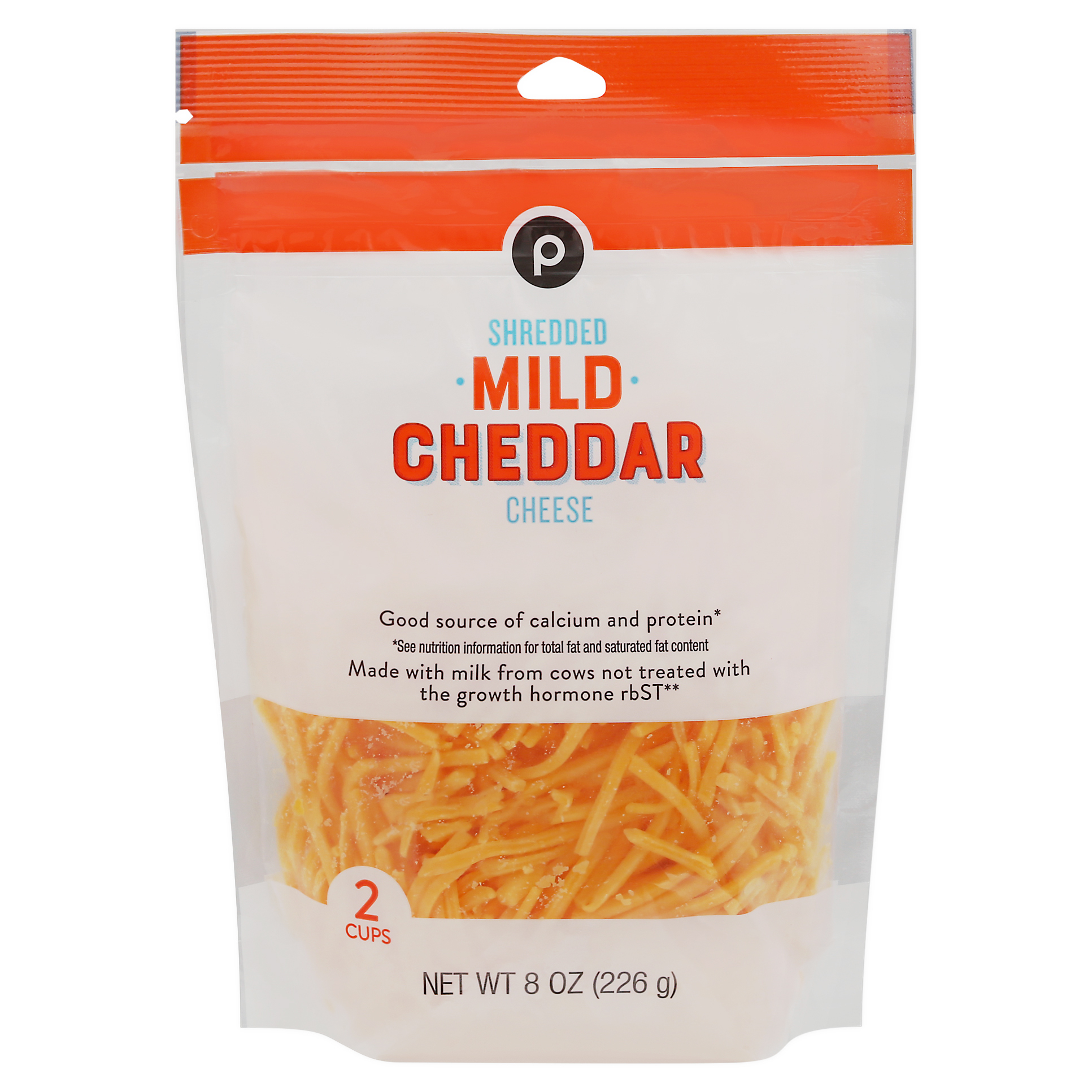 Publix Mild Cheddar Shredded Cheese 8 oz