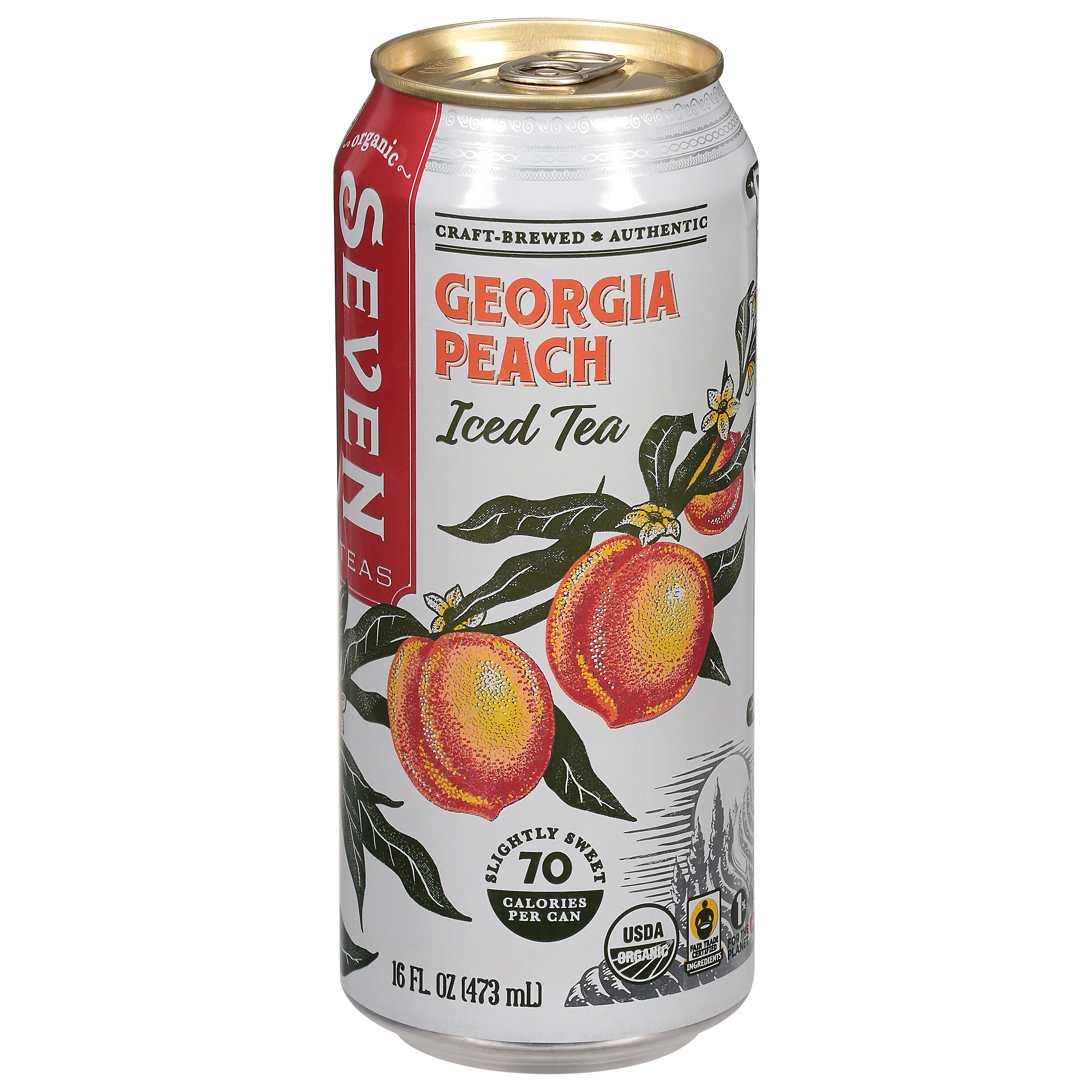 Seven Teas Georgia Peach Iced Tea