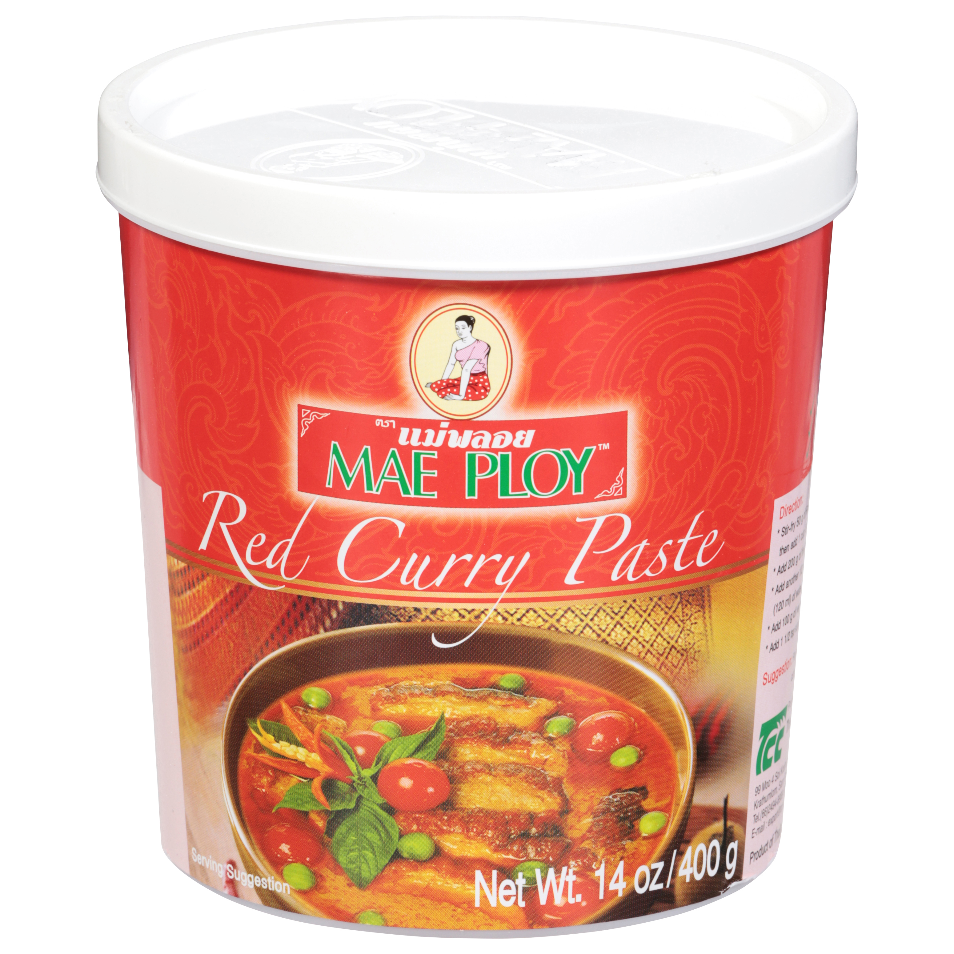 Mae Ploy Red Curry Paste