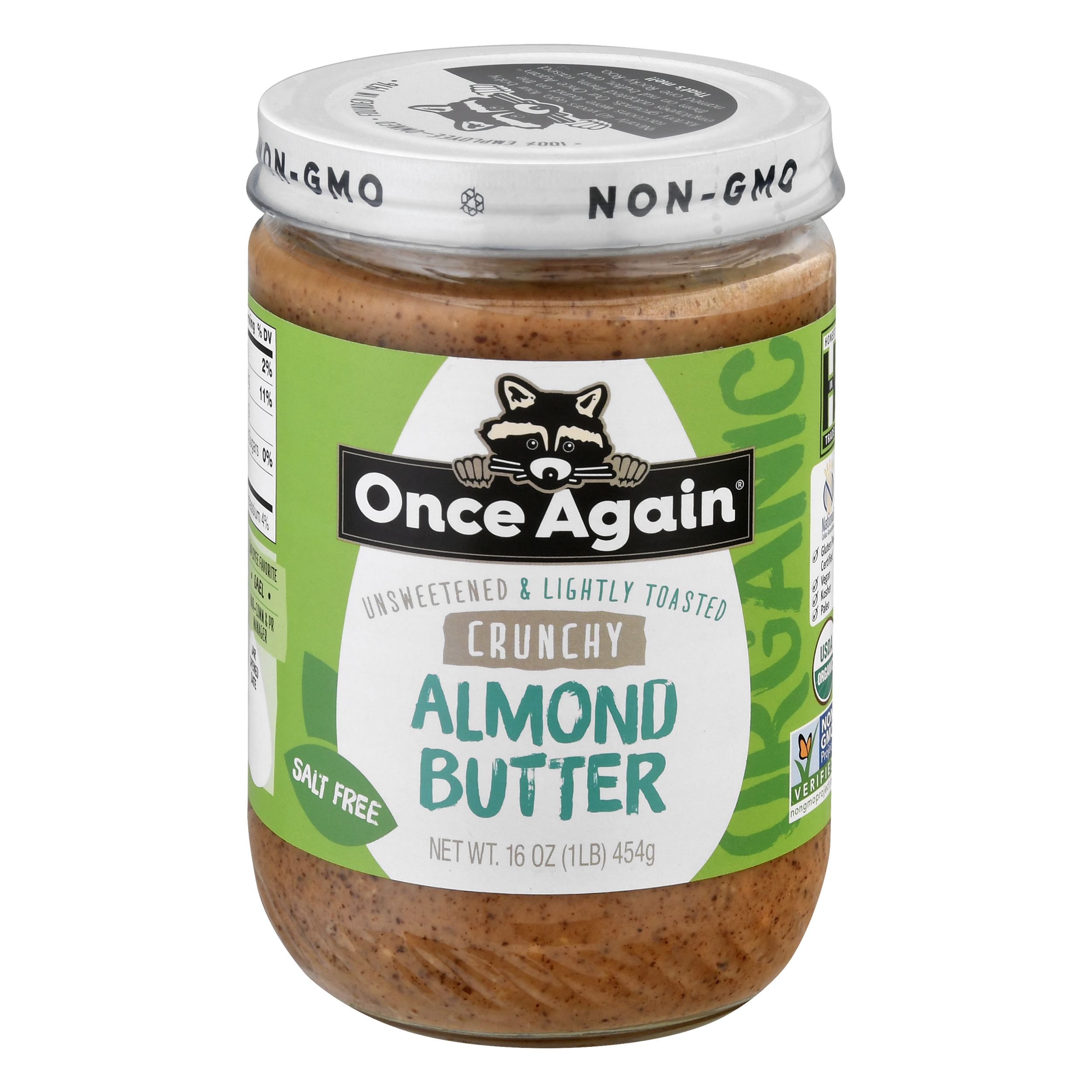 Once Again Crunchy Almond Butter