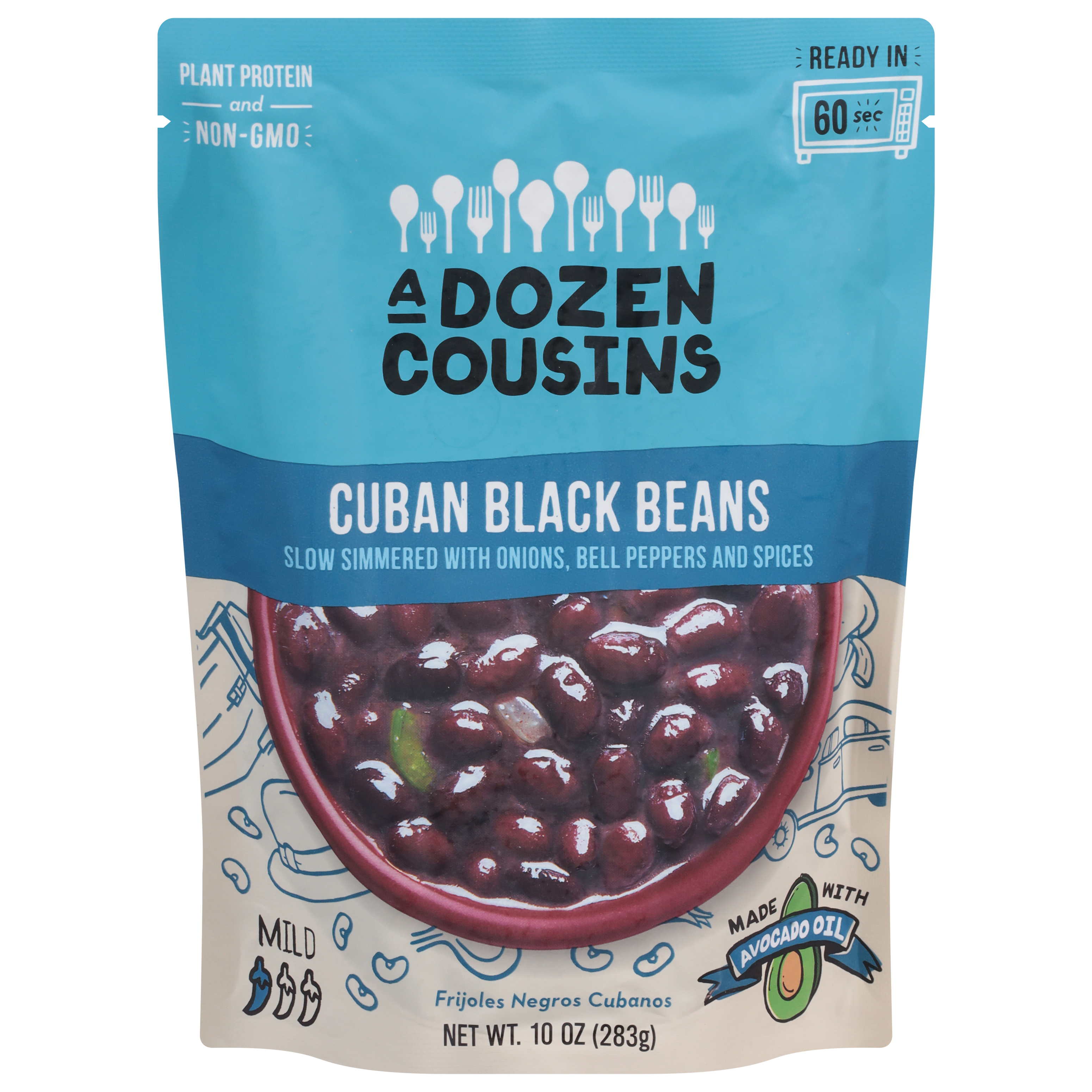 A Dozen Cousins Mild Cuban Black Beans
