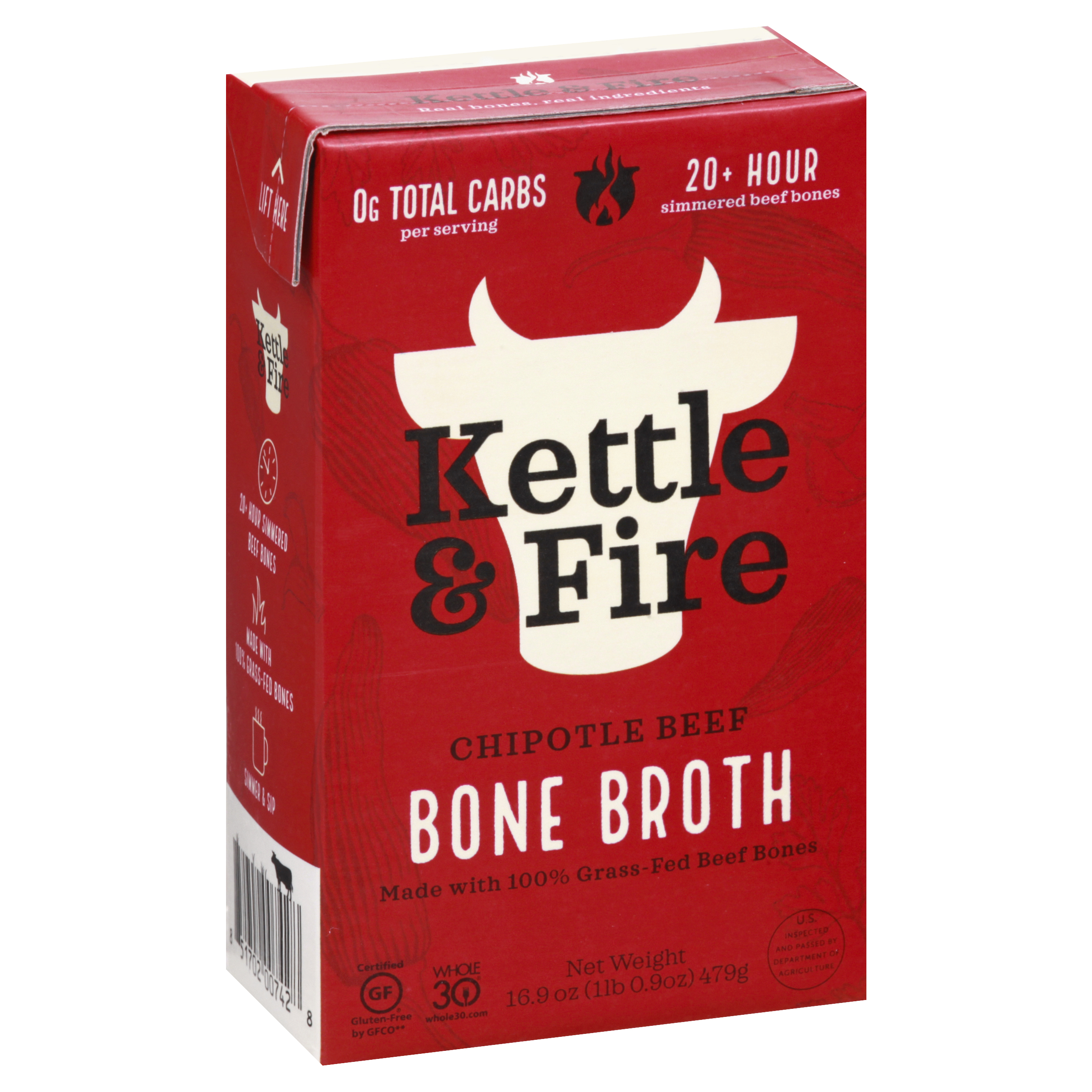Kettle & Fire Chipotle Beef Bone Broth
