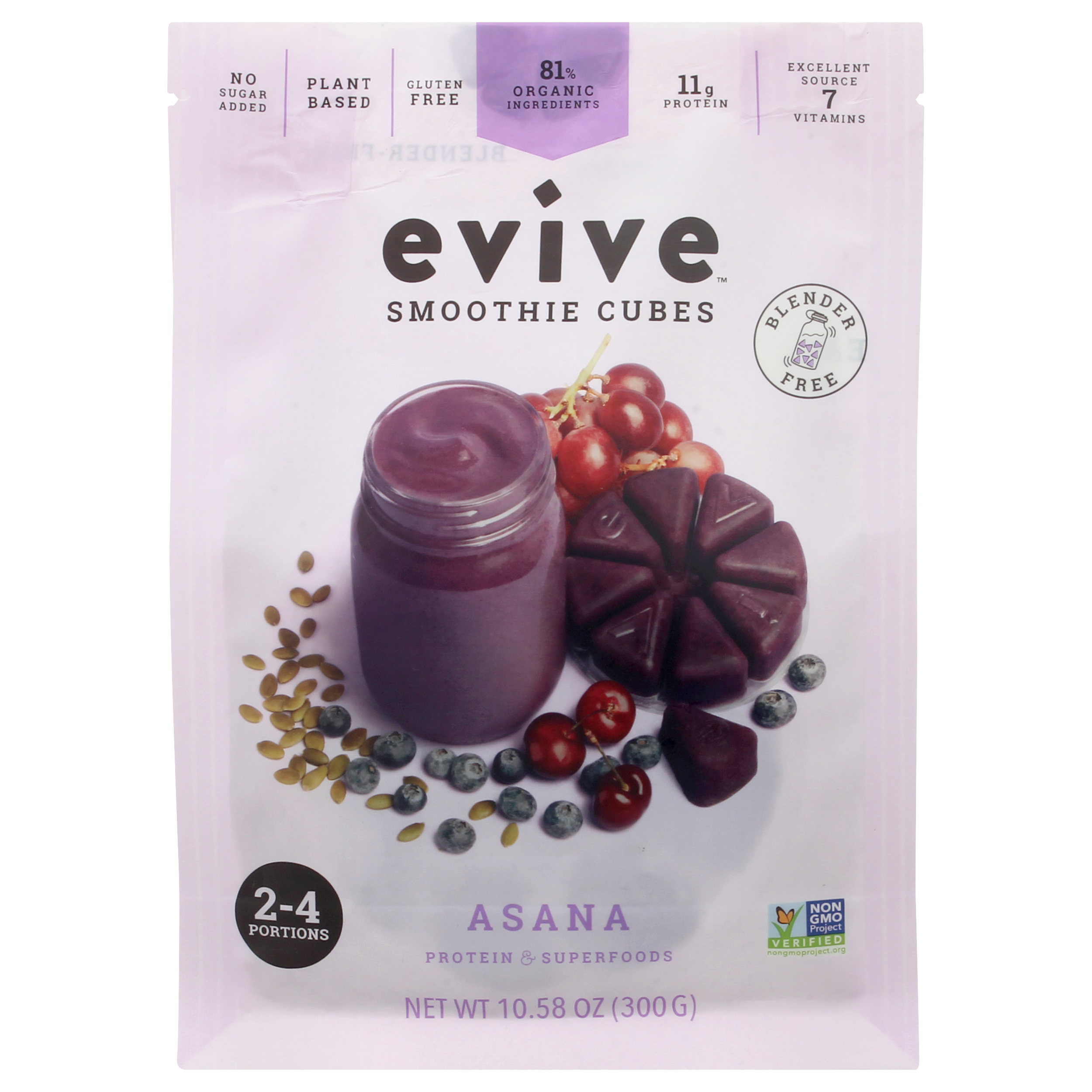 Evive Asana Smoothie Cubes