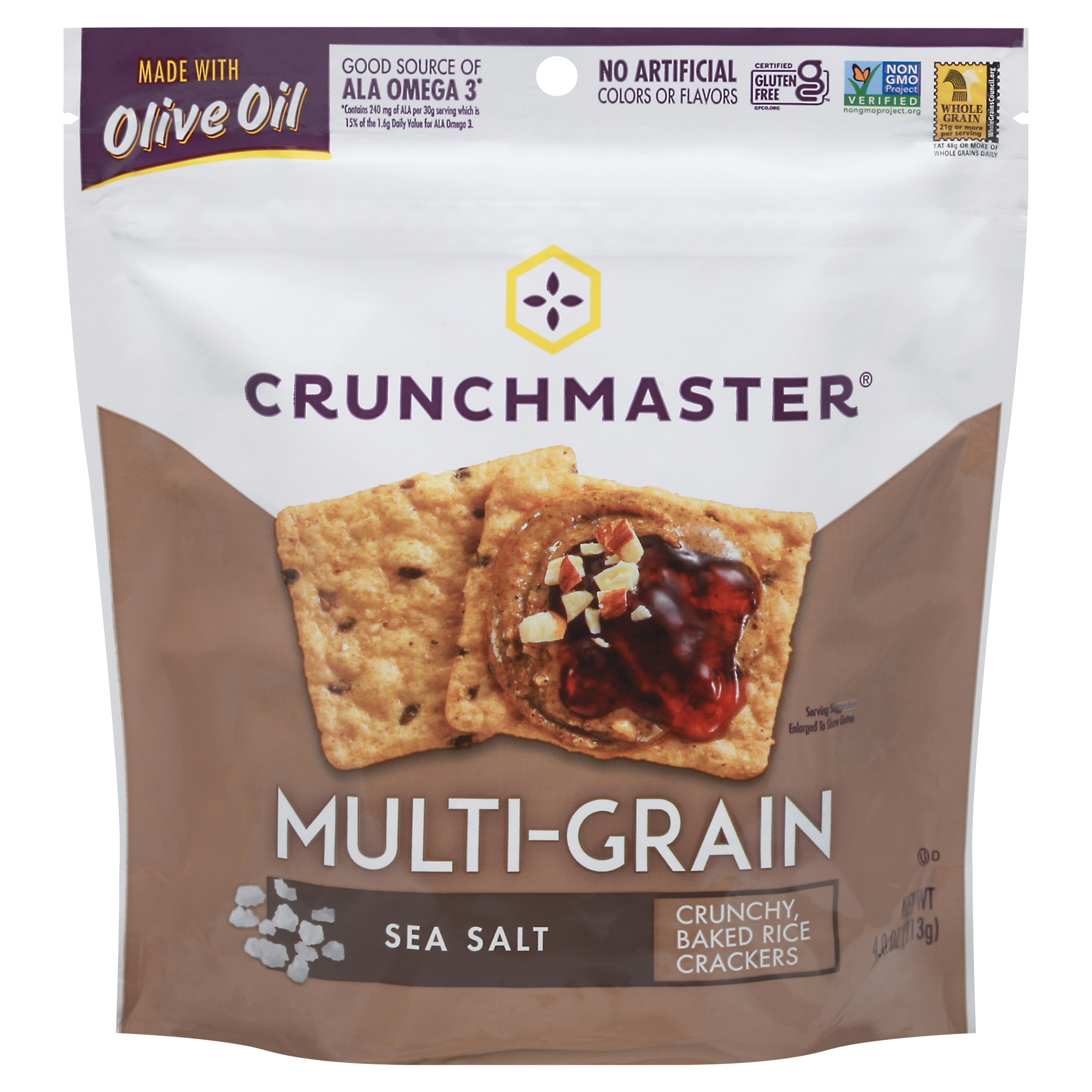 Crunchmaster Multi-Grain Sea Salt Crackers