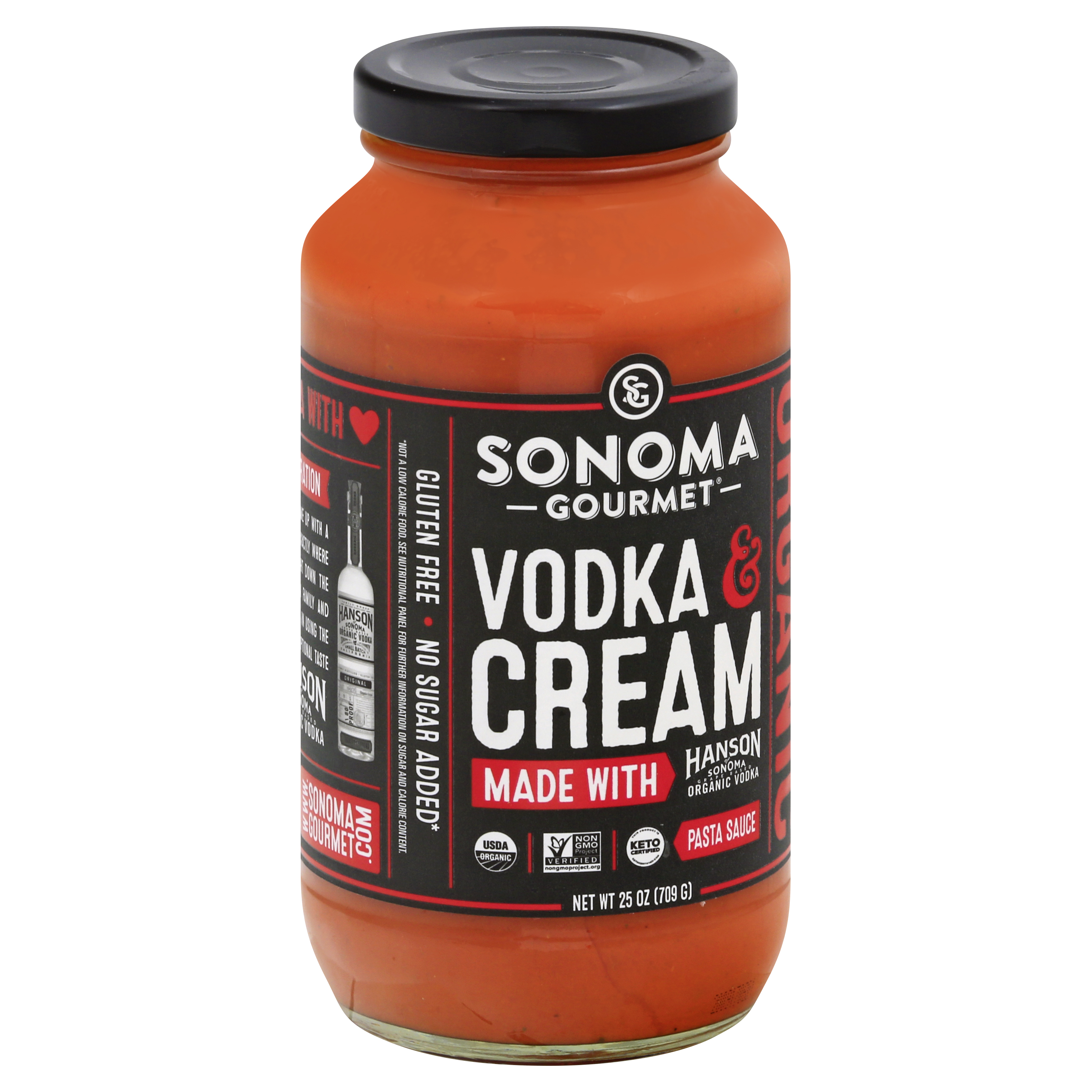 Sonoma Gourmet Organic Vodka & Cream Pasta Sauce