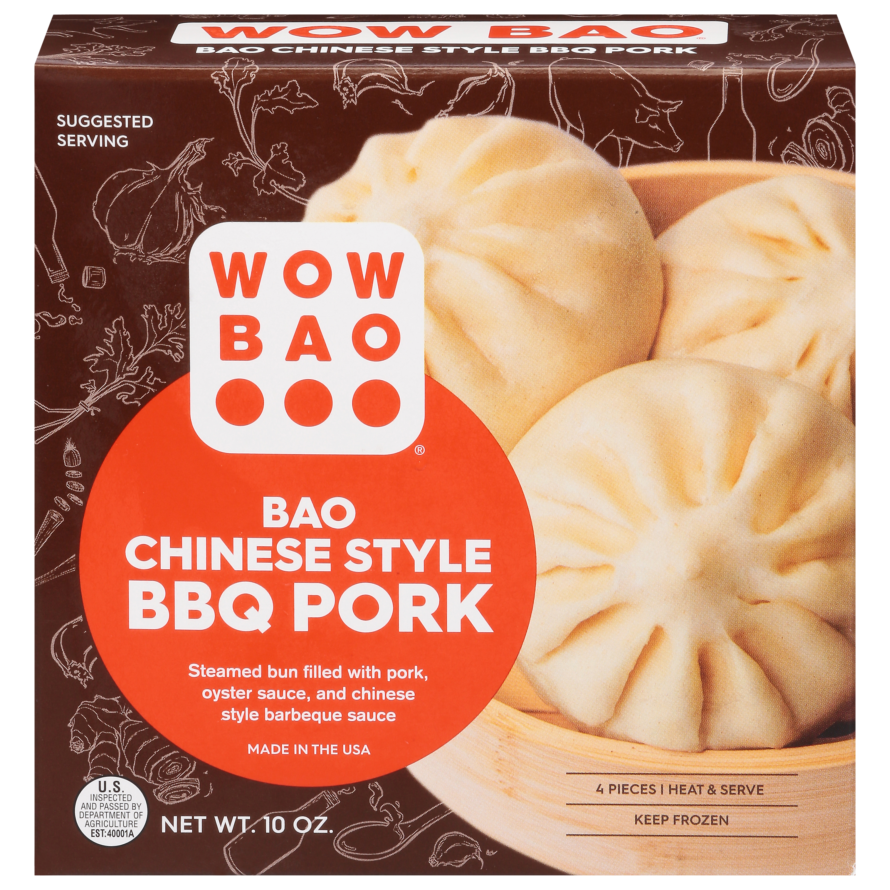 Wow Bao Chinese Style BBQ Pork Bao