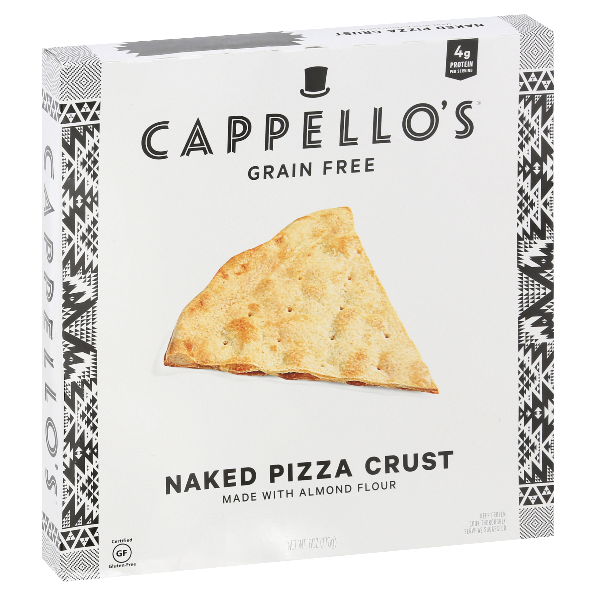 Cappello's Grain Free Naked Pizza Crust