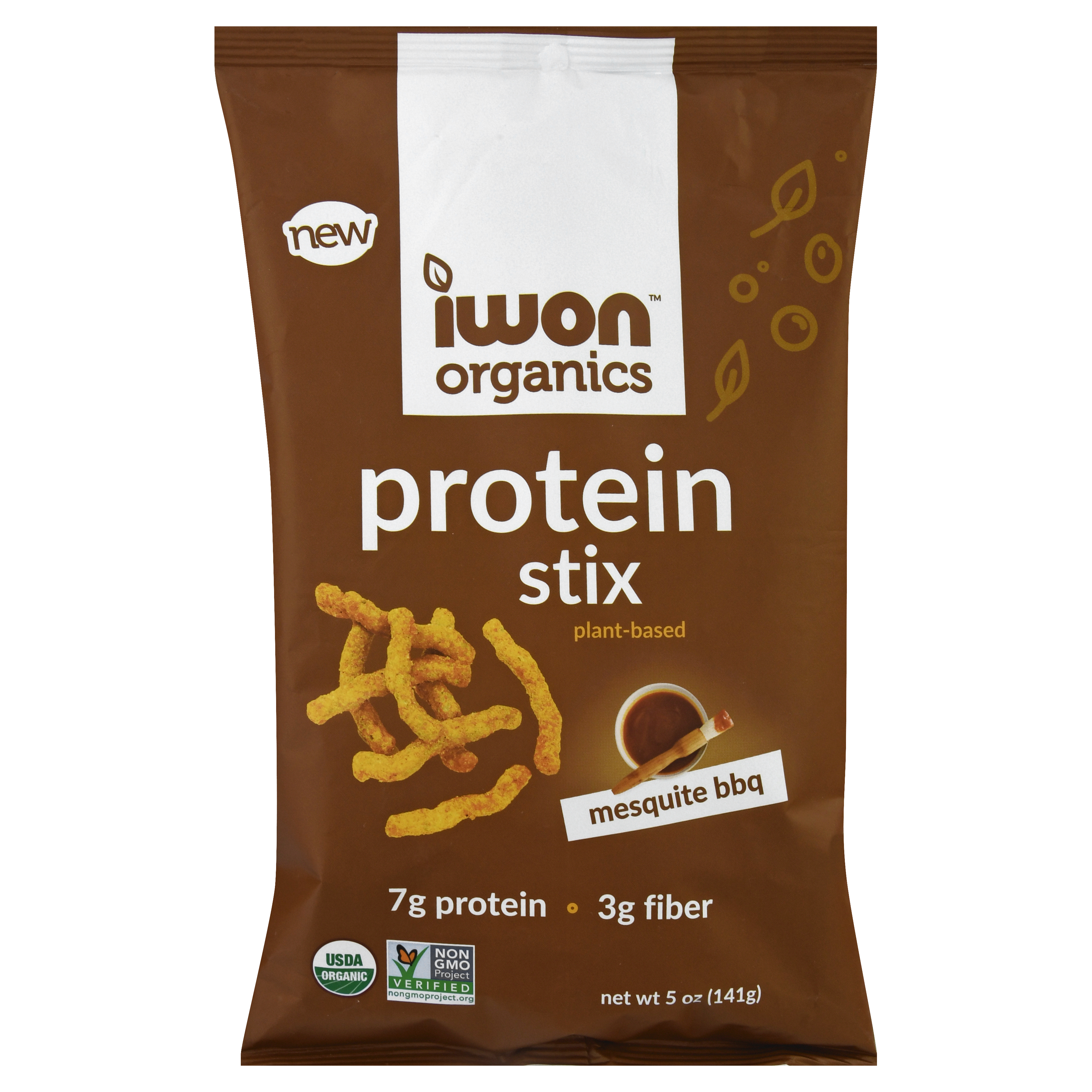 Iwon Organics Mesquite Bbq Protein Stix