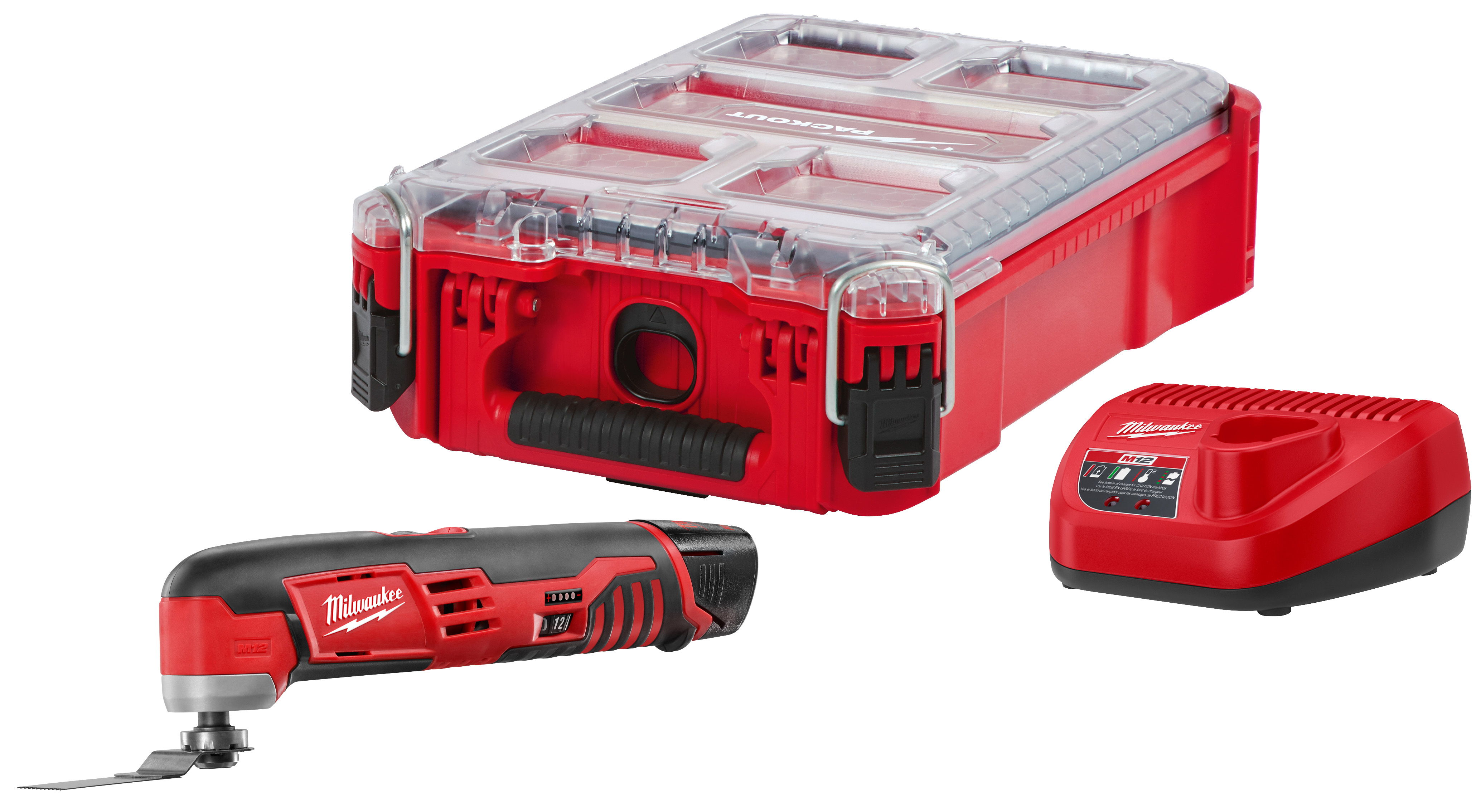 M12™ Cordless Lithium-Ion Multi-Tool One Battery Kit in PACKOUT™ Image