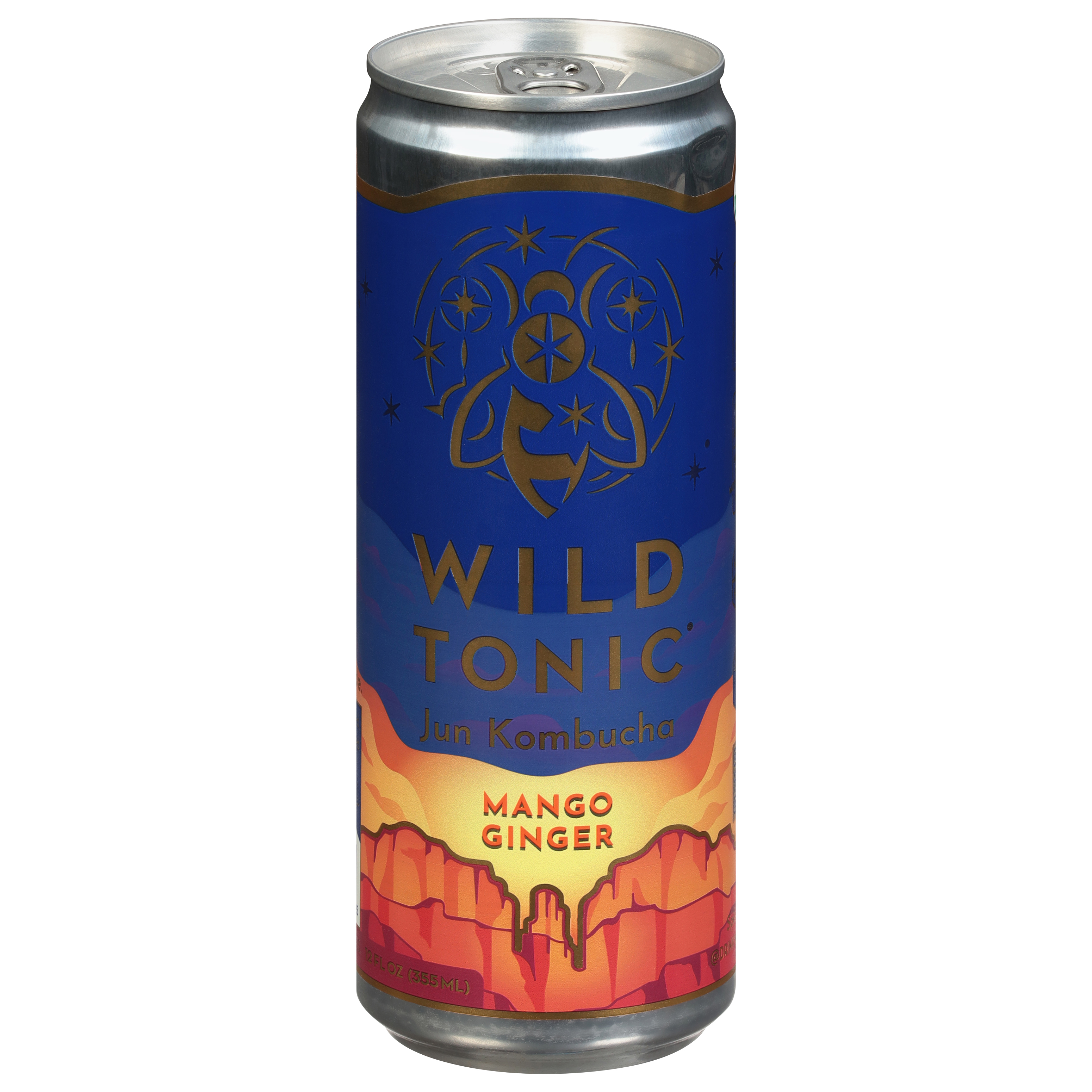 Wild Tonic Mango Ginger Jun Kombucha