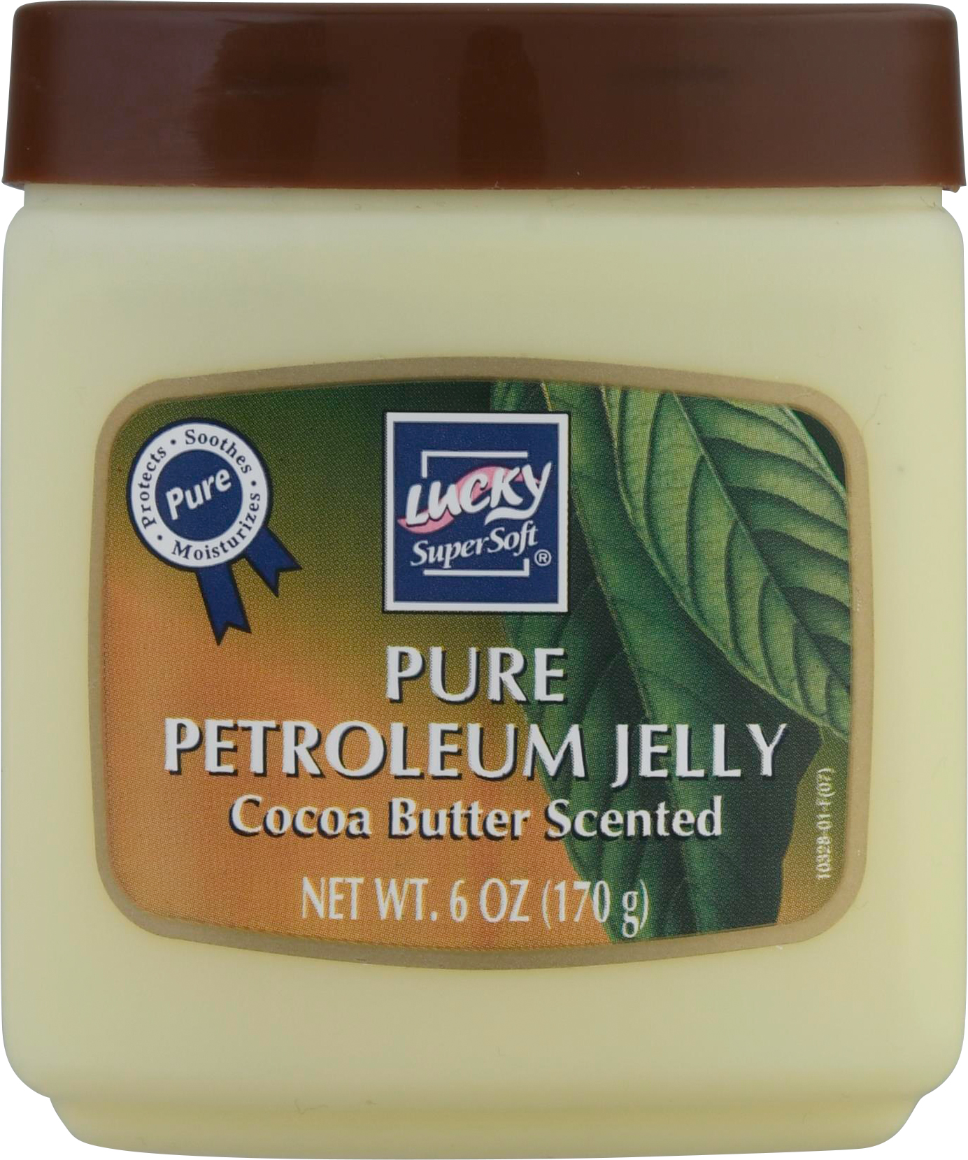 Lucky Super Soft Pure Cocoa Butter Scented Petroleum Jelly 6 oz