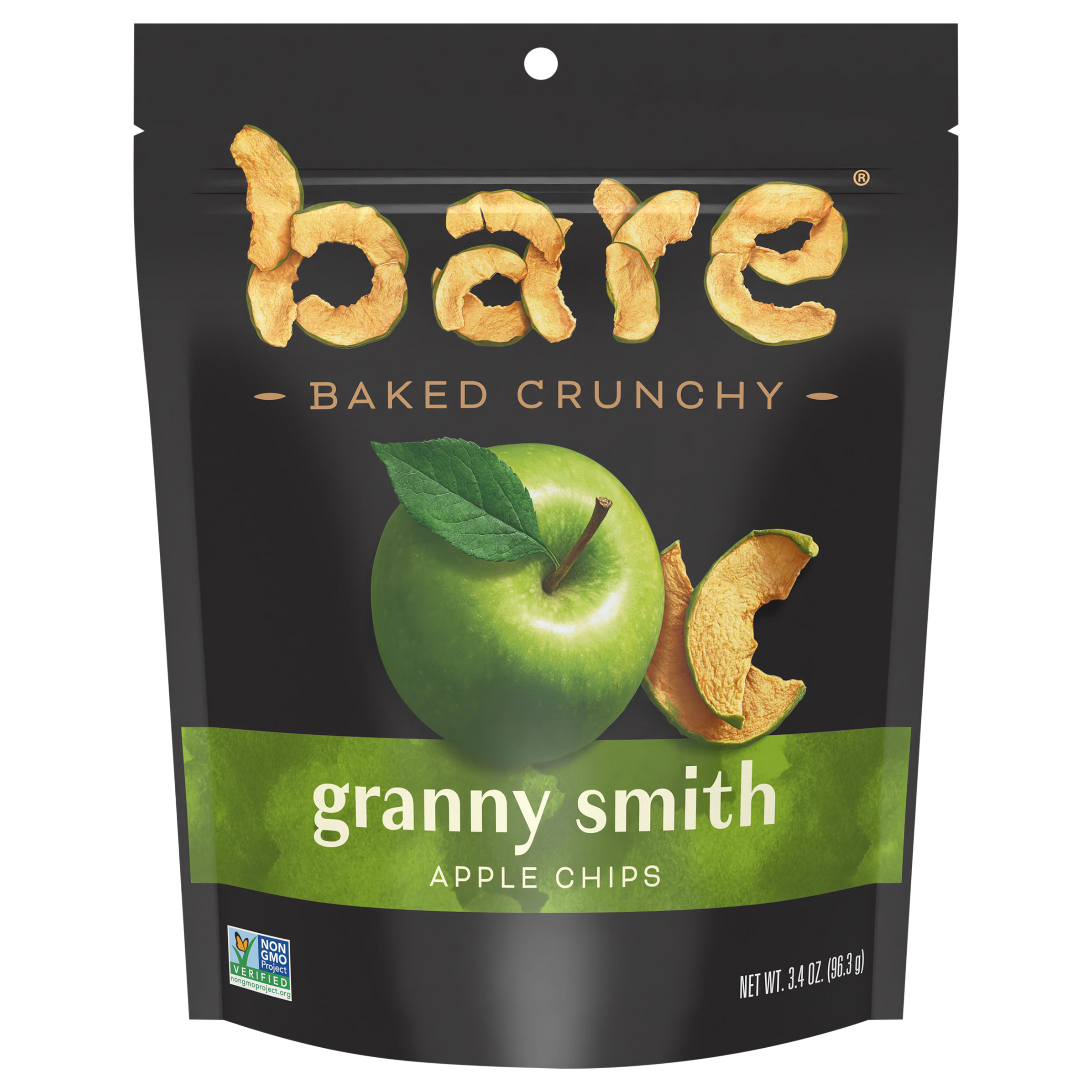 Bare Baked Crunchy Apple Chips Granny Smith