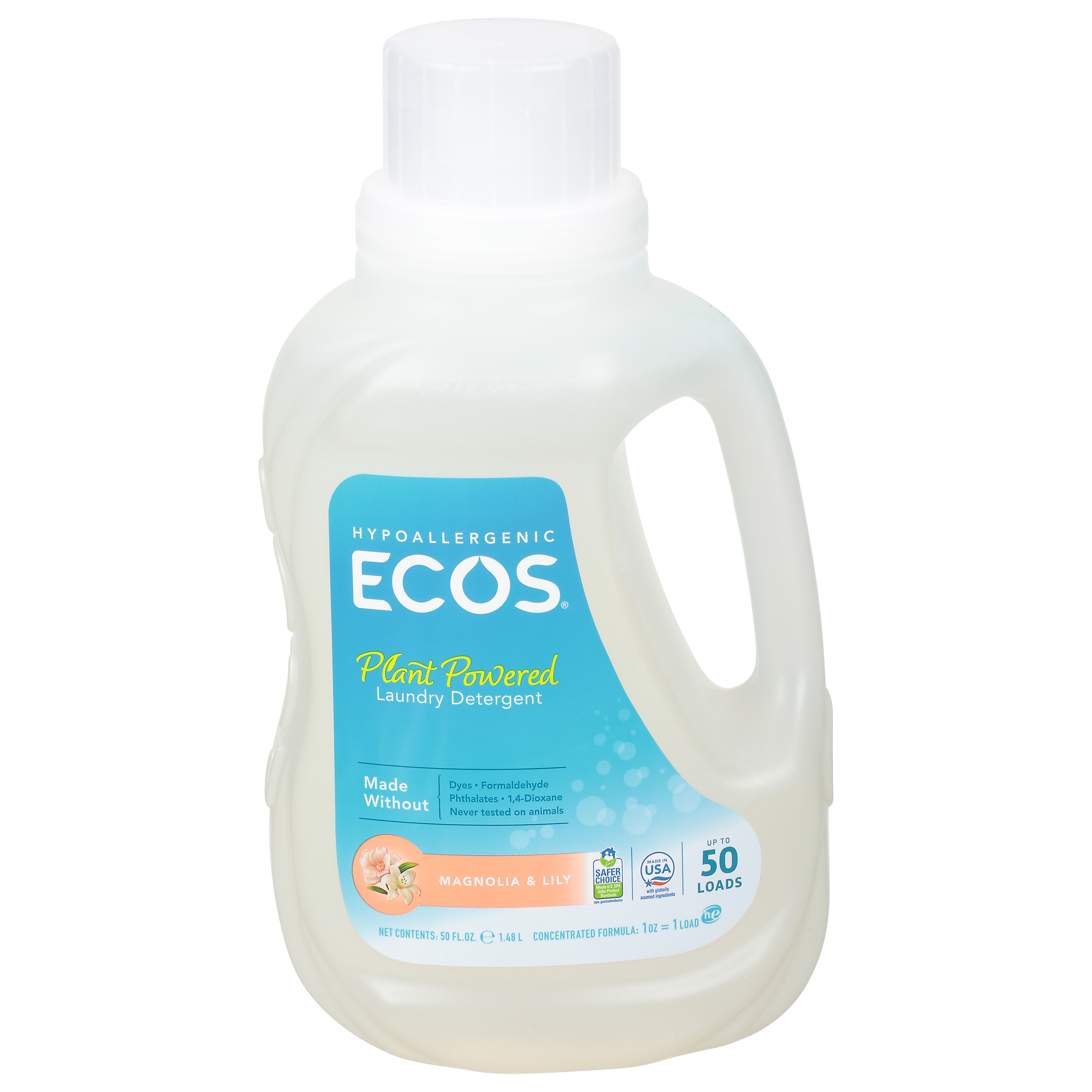 Ecos Plant Powered Magnolia & Lily Laundry Detergent