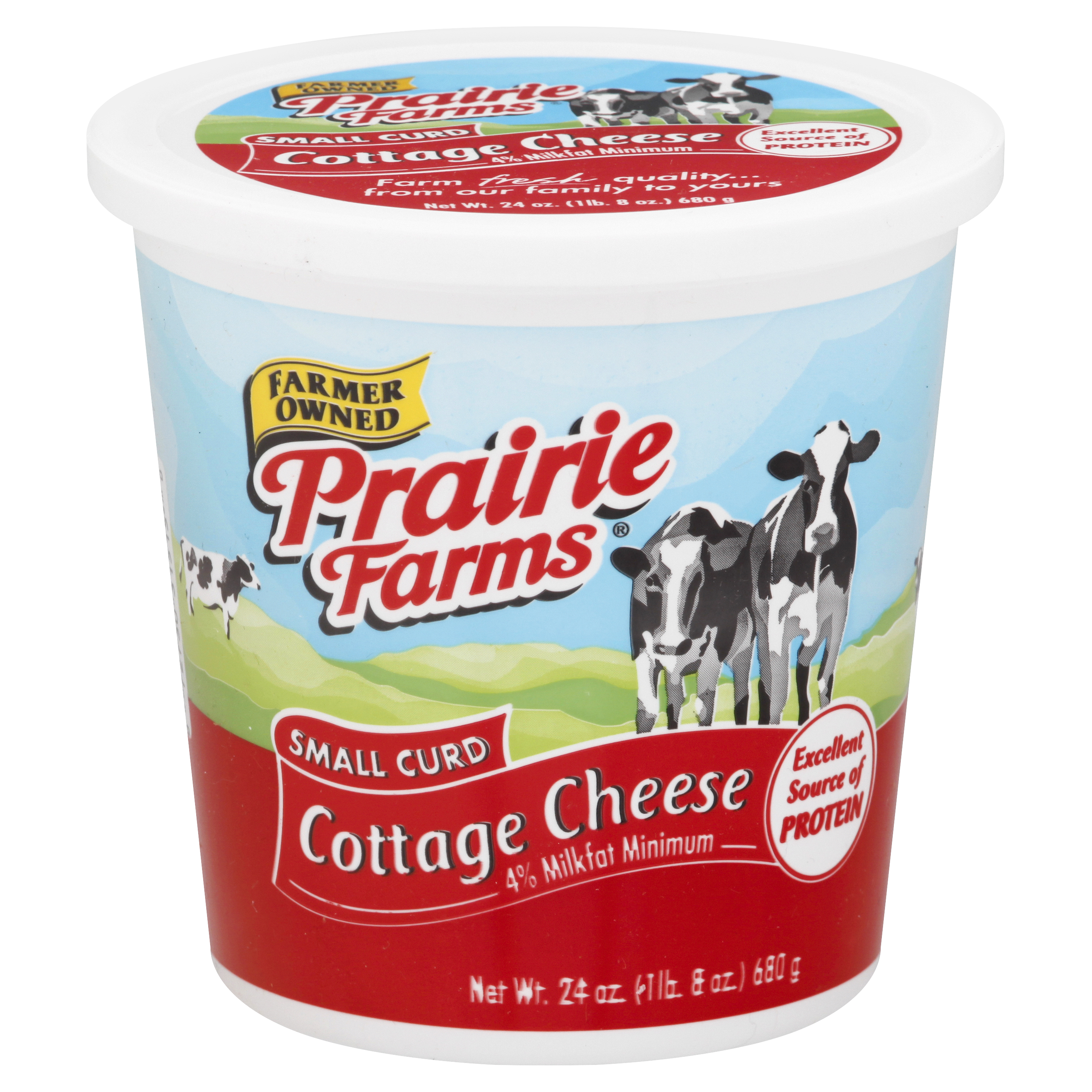 Praire Farms Small Curd Cottage Cheese 24 oz