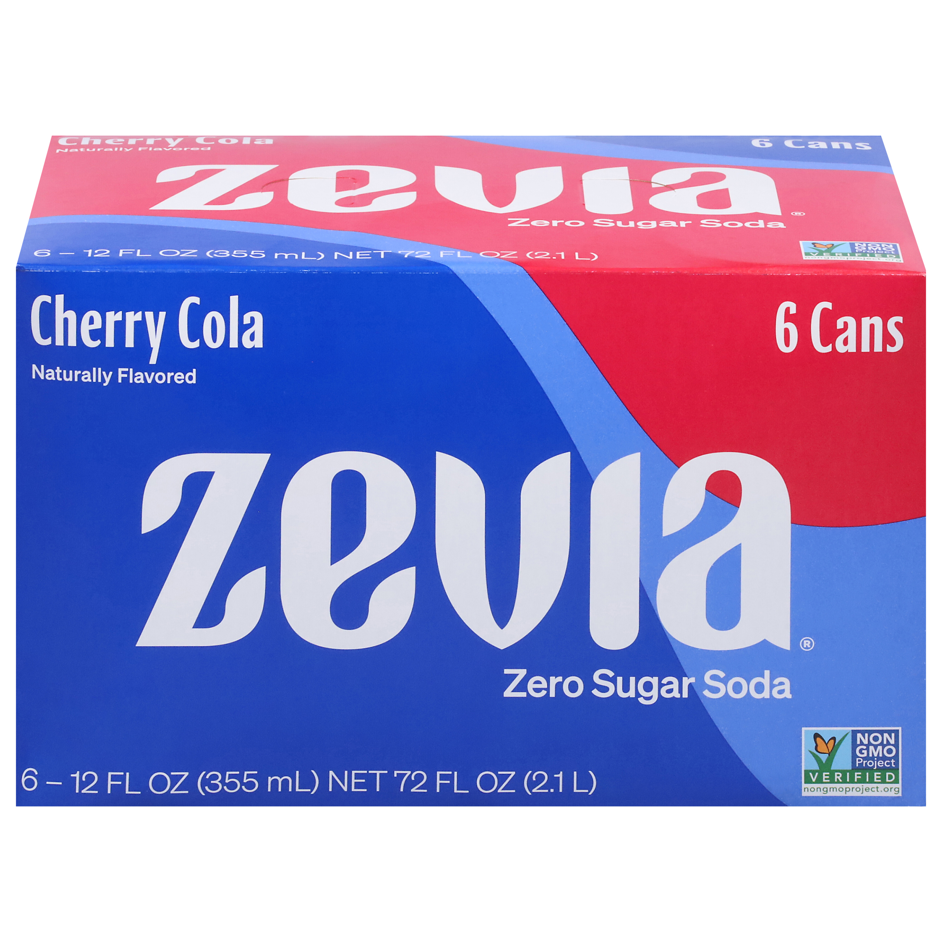 Zevia Zero Sugar Cherry Cola Soda