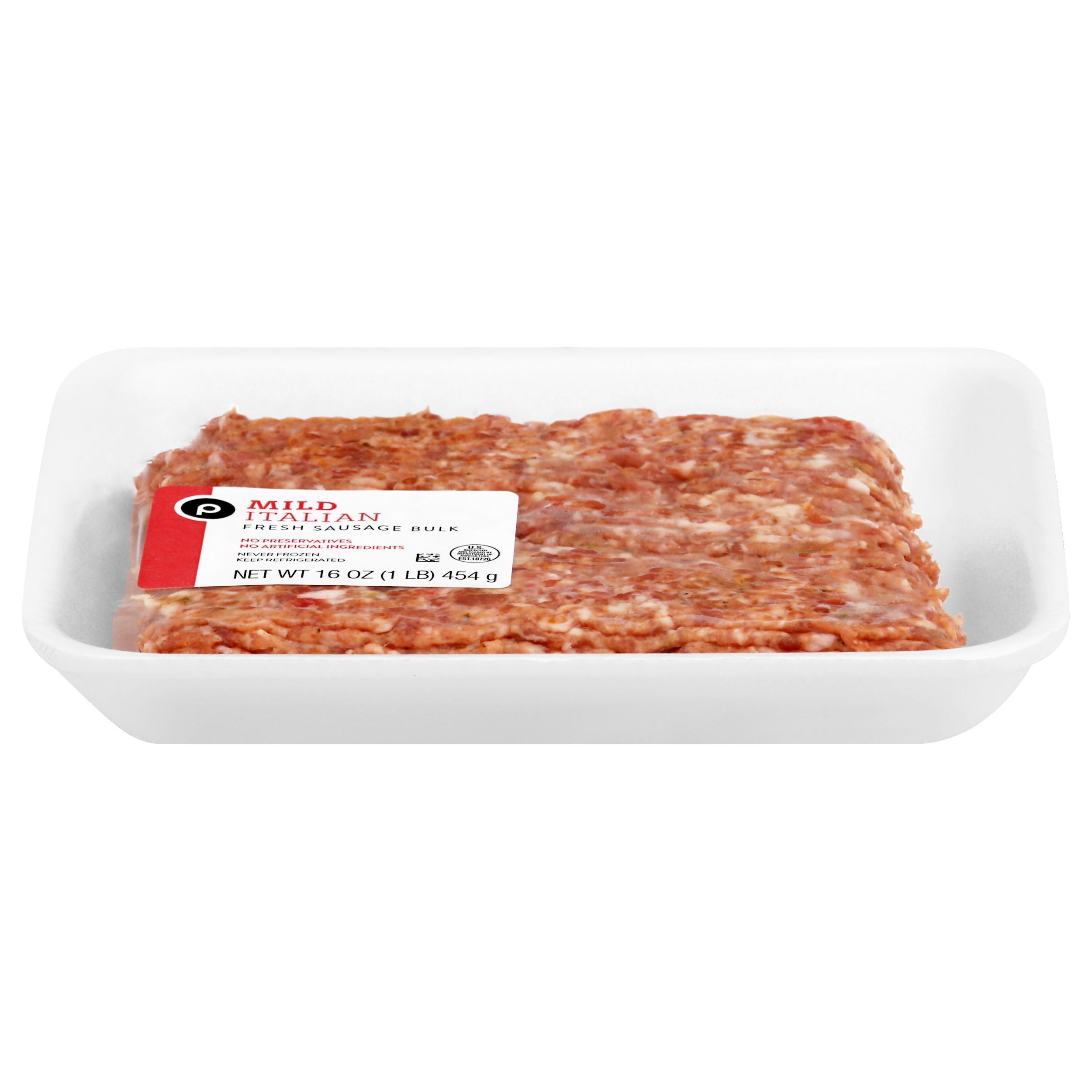 Publix Mild Italian Fresh Sausage Bulk 16 oz BOX