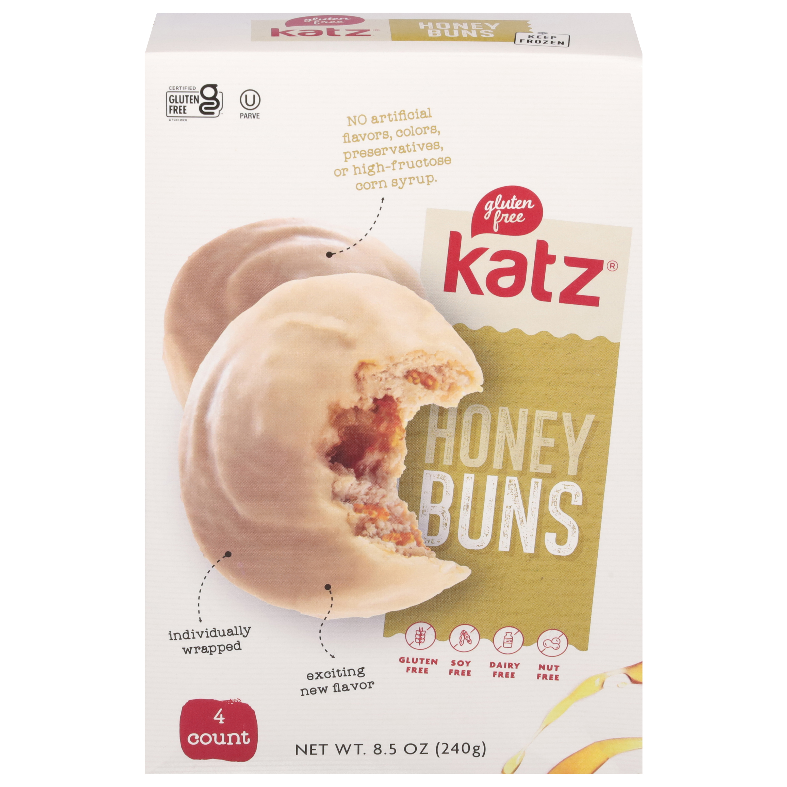 Katz Gluten Free Honey Buns