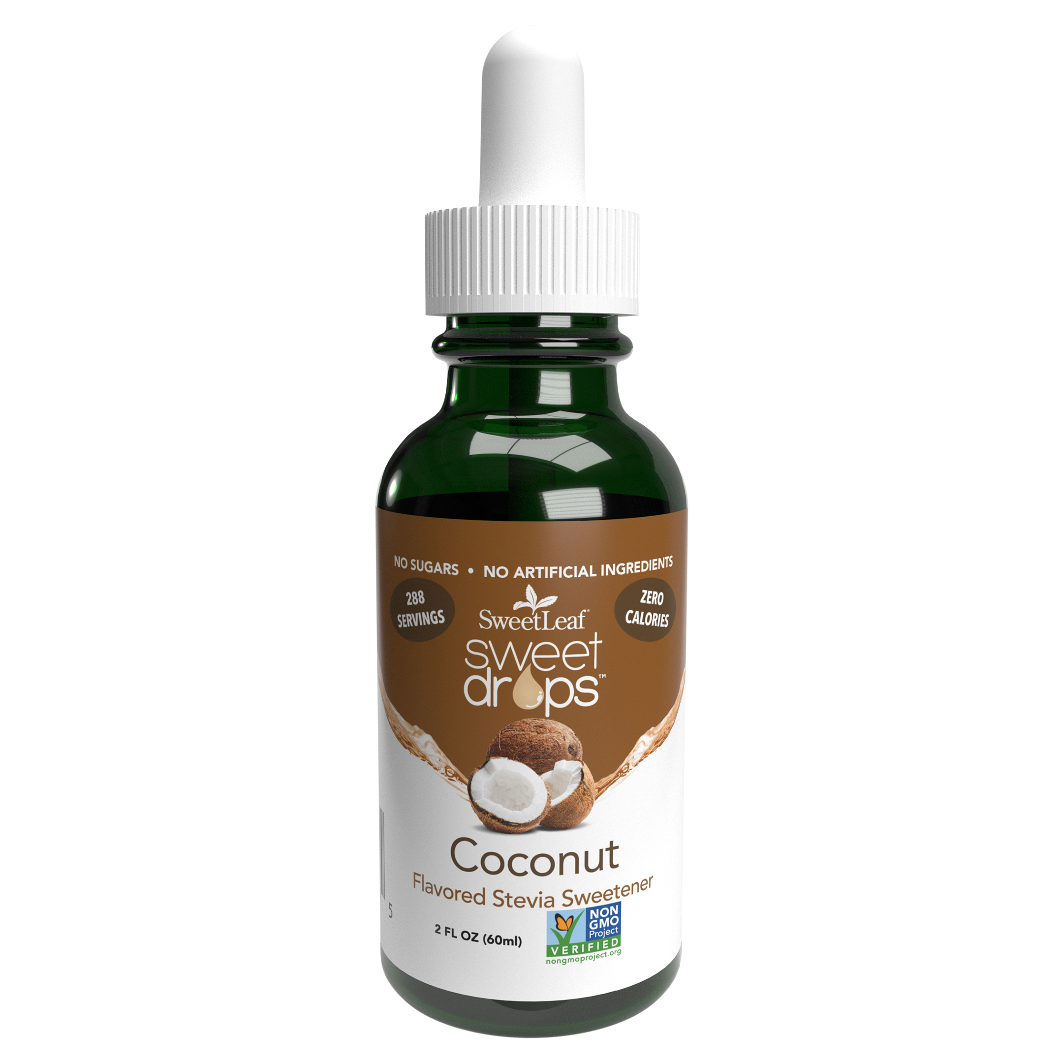 SweetLeaf Sweet Drops Coconut Flavored Stevia Sweetener