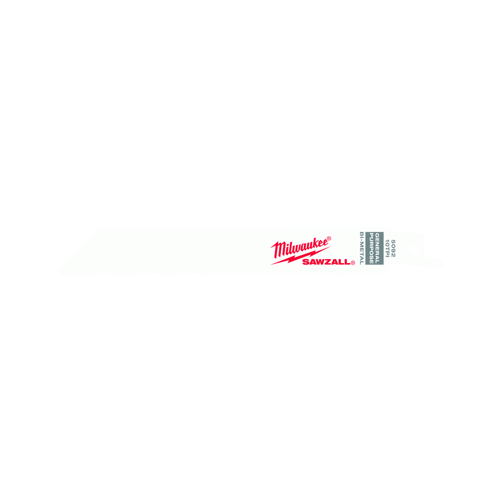 6" 10 TPI   SAWZALL Blades (Bulk - 100 Pk)