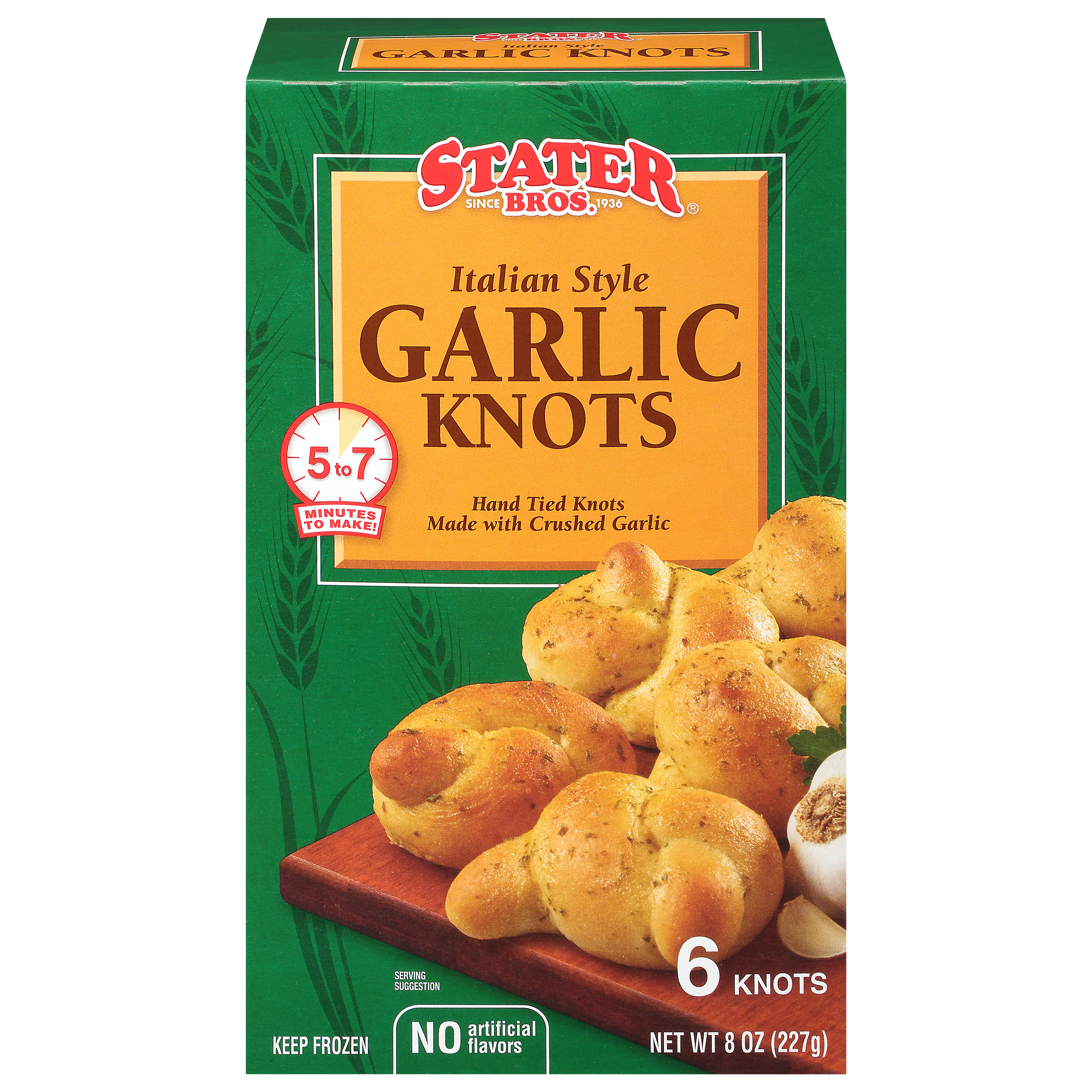 Stater Bros. Italian Style Garlic Knots 6 ea