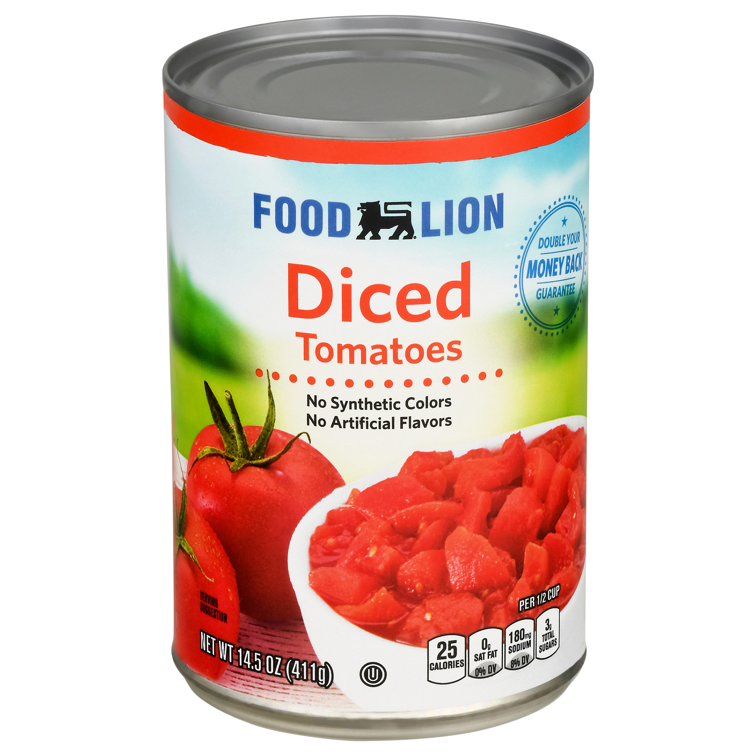 Food Lion Diced Tomatoes 14.5 oz