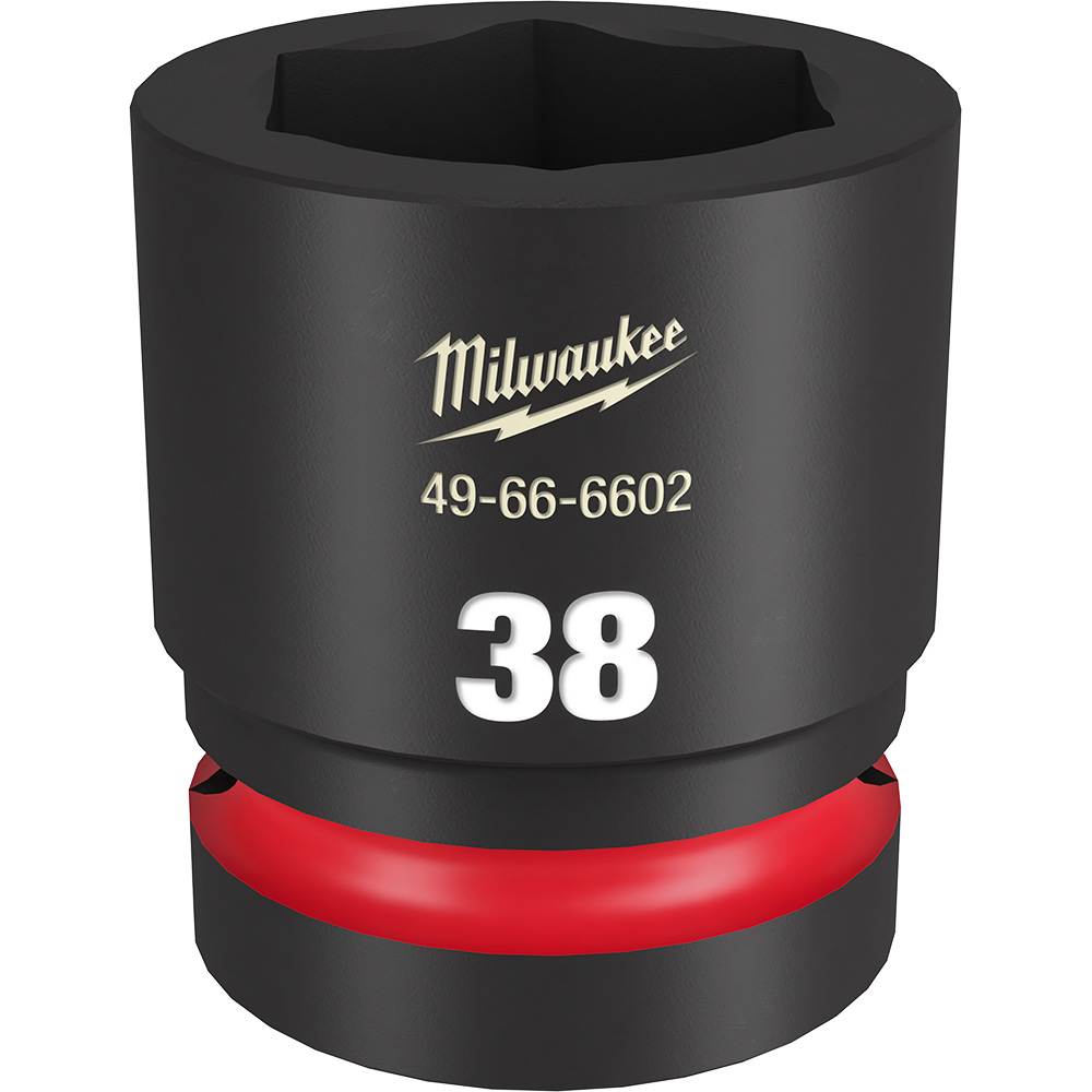 SHOCKWAVE Impact Duty 1" Drive 38MM Standard 6 Point Socket