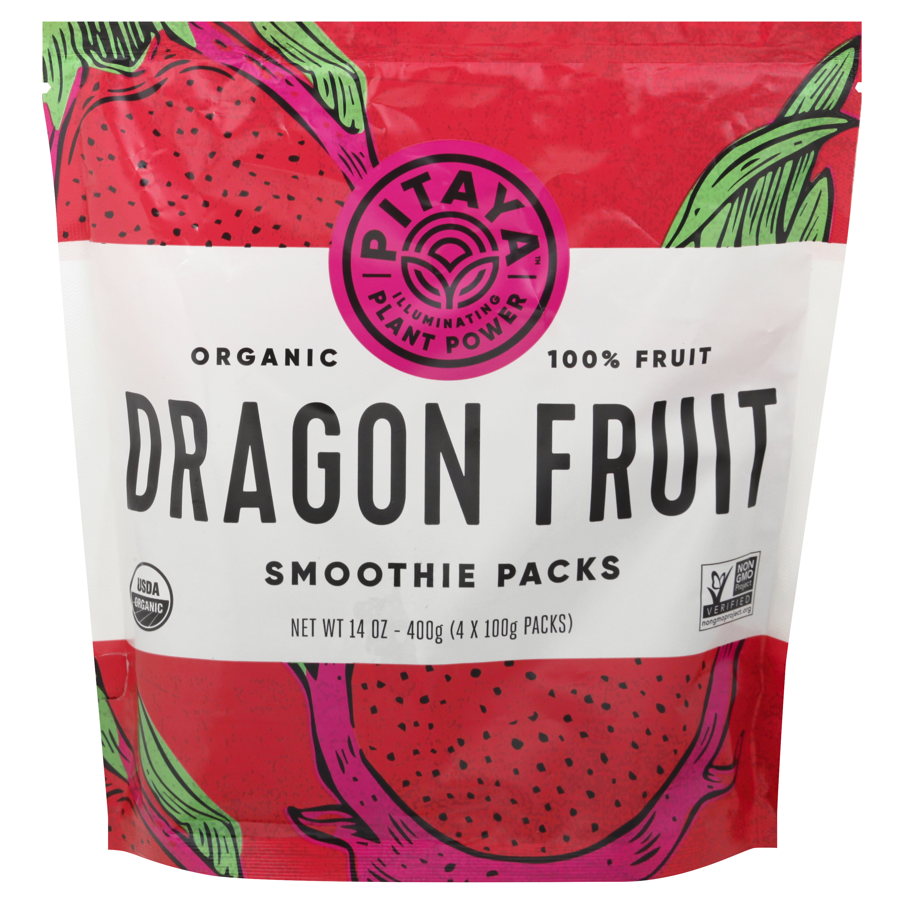 Pitaya Organic Dragon Fruit Smoothie Packs