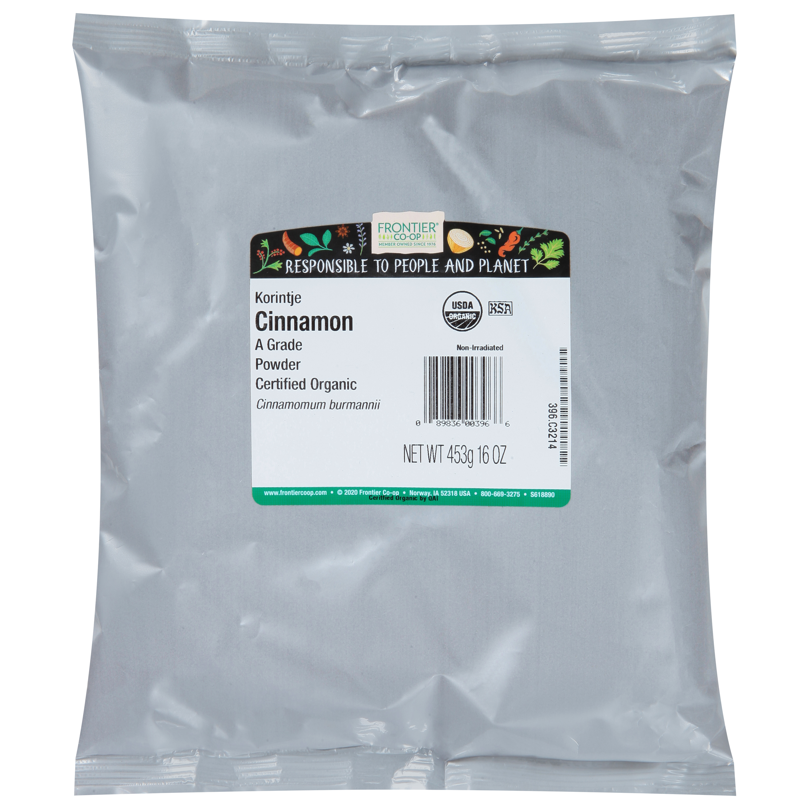 Frontier Co-op Powder Korintje Cinnamon