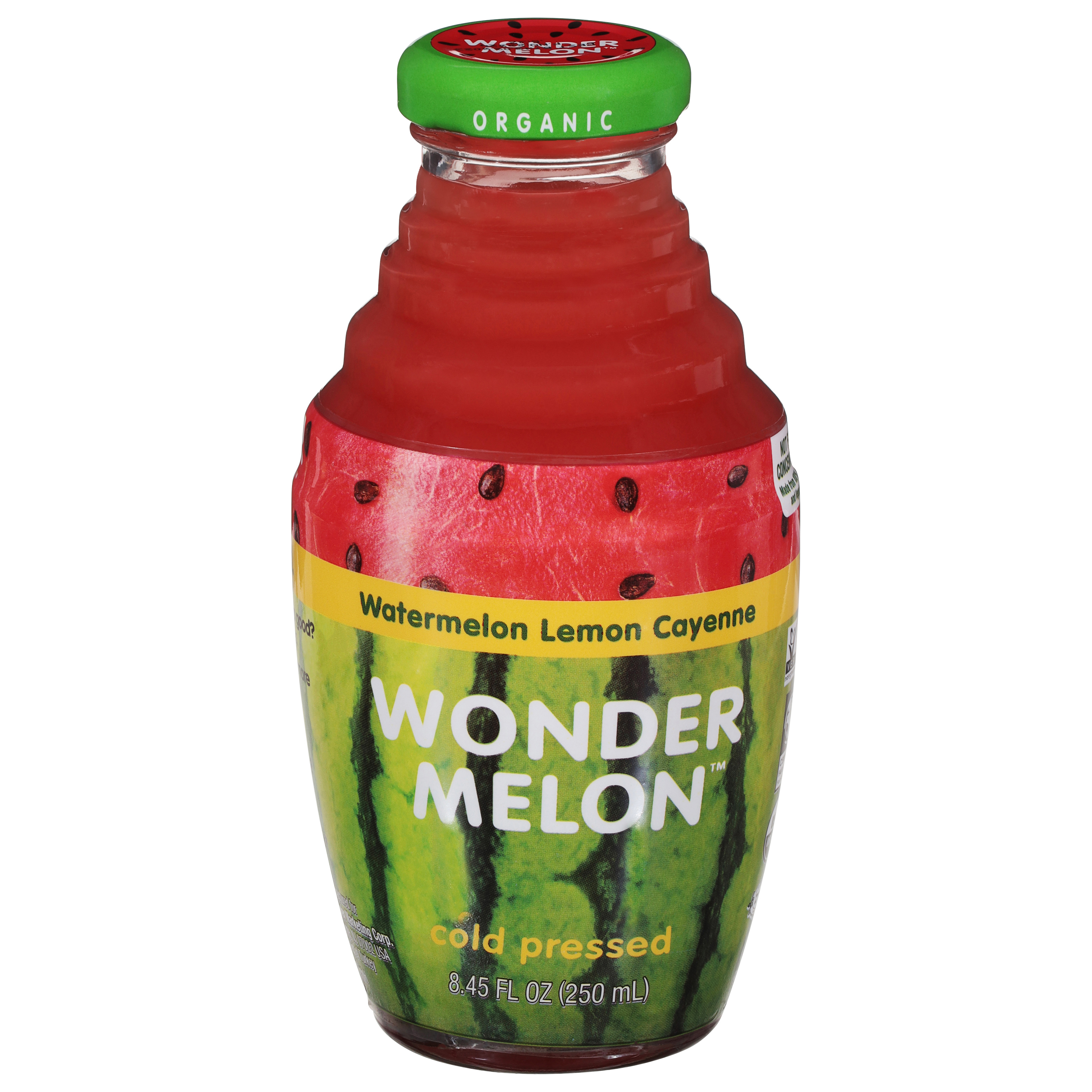 Wonder Melon Watermelon Lemon Cayenne Juice