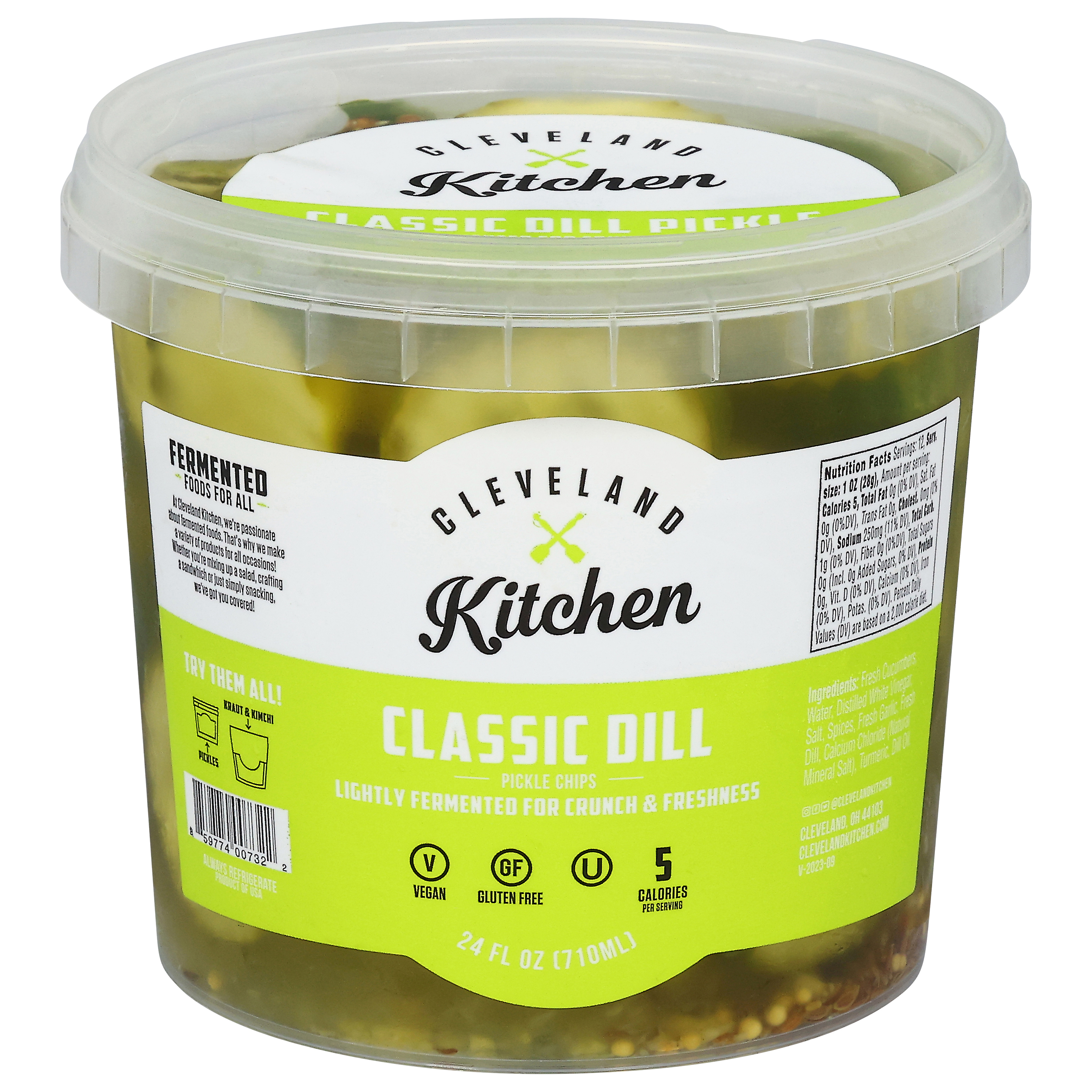 Cleveland Kitchen Classic Dill Pickle Chips