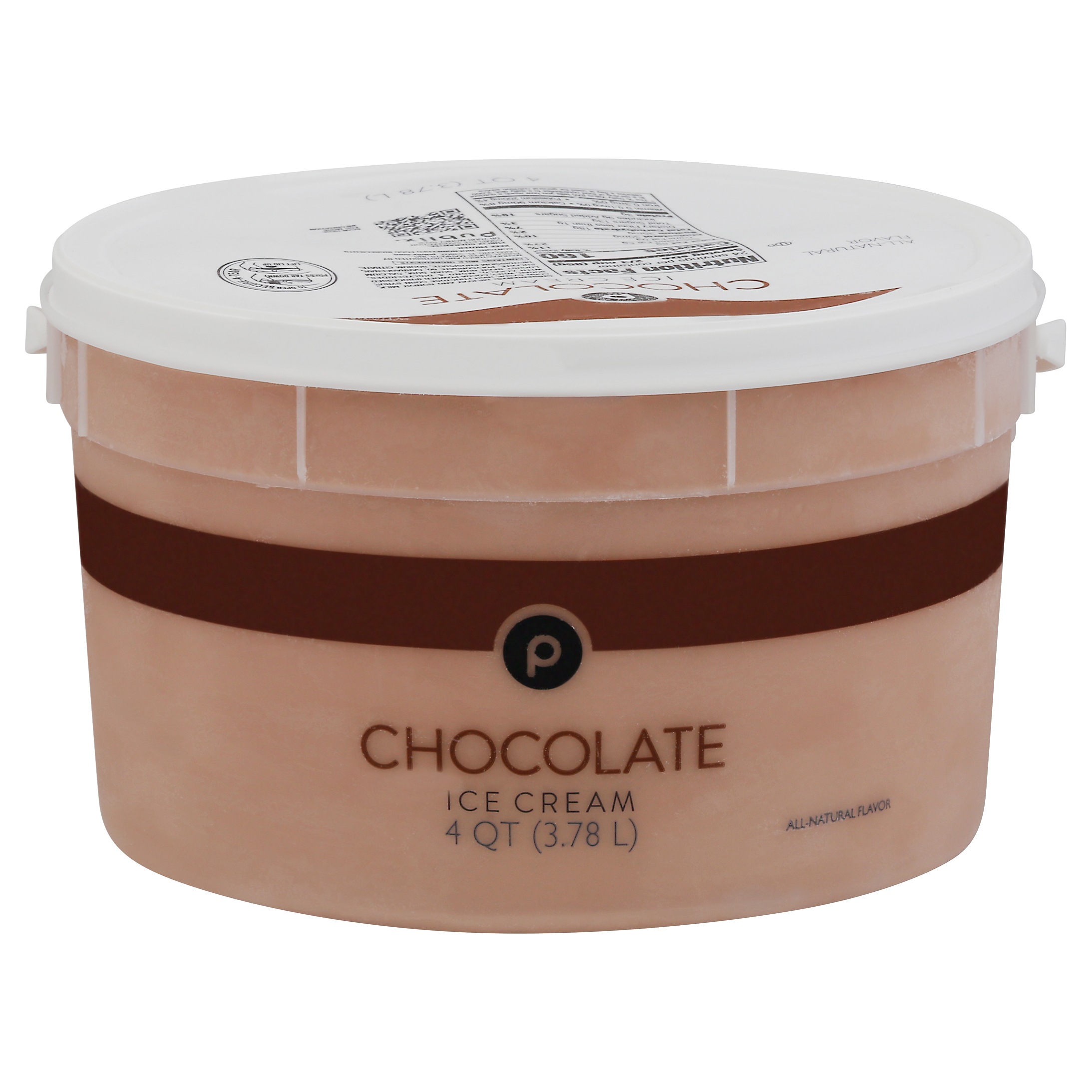 Publix Chocolate Ice Cream 4 qt